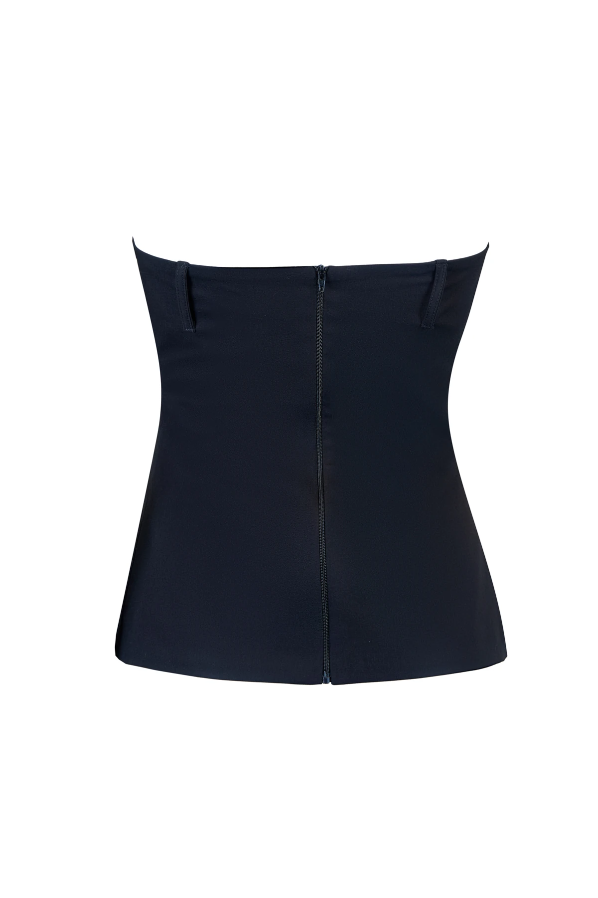 Brit Detaylı Straplez Bluz