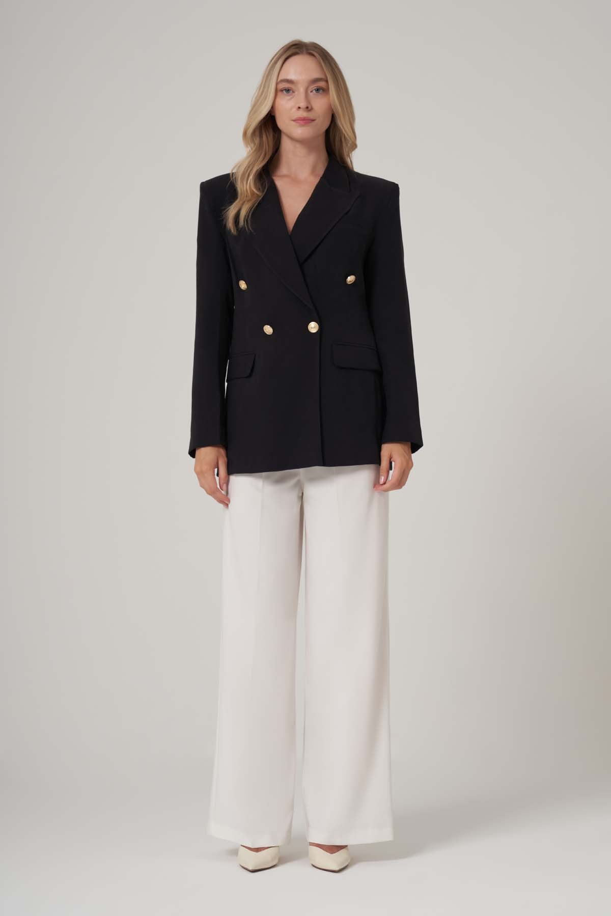 Blazer Ceket - SİYAH