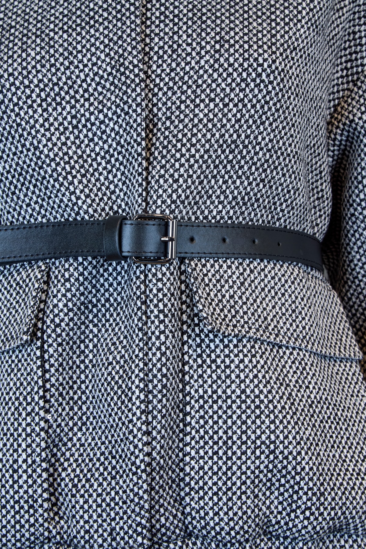 Belden Büzgülü Ceket