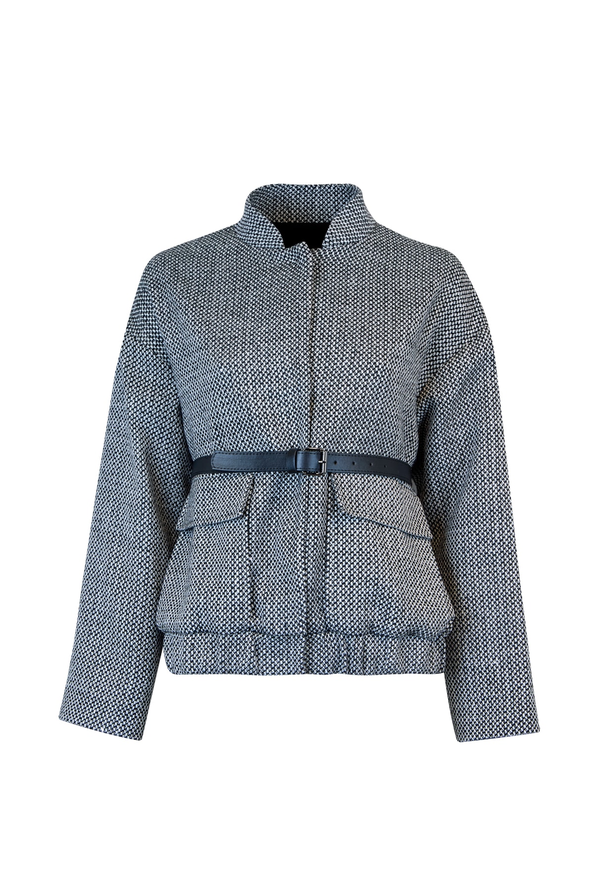 Belden Büzgülü Ceket