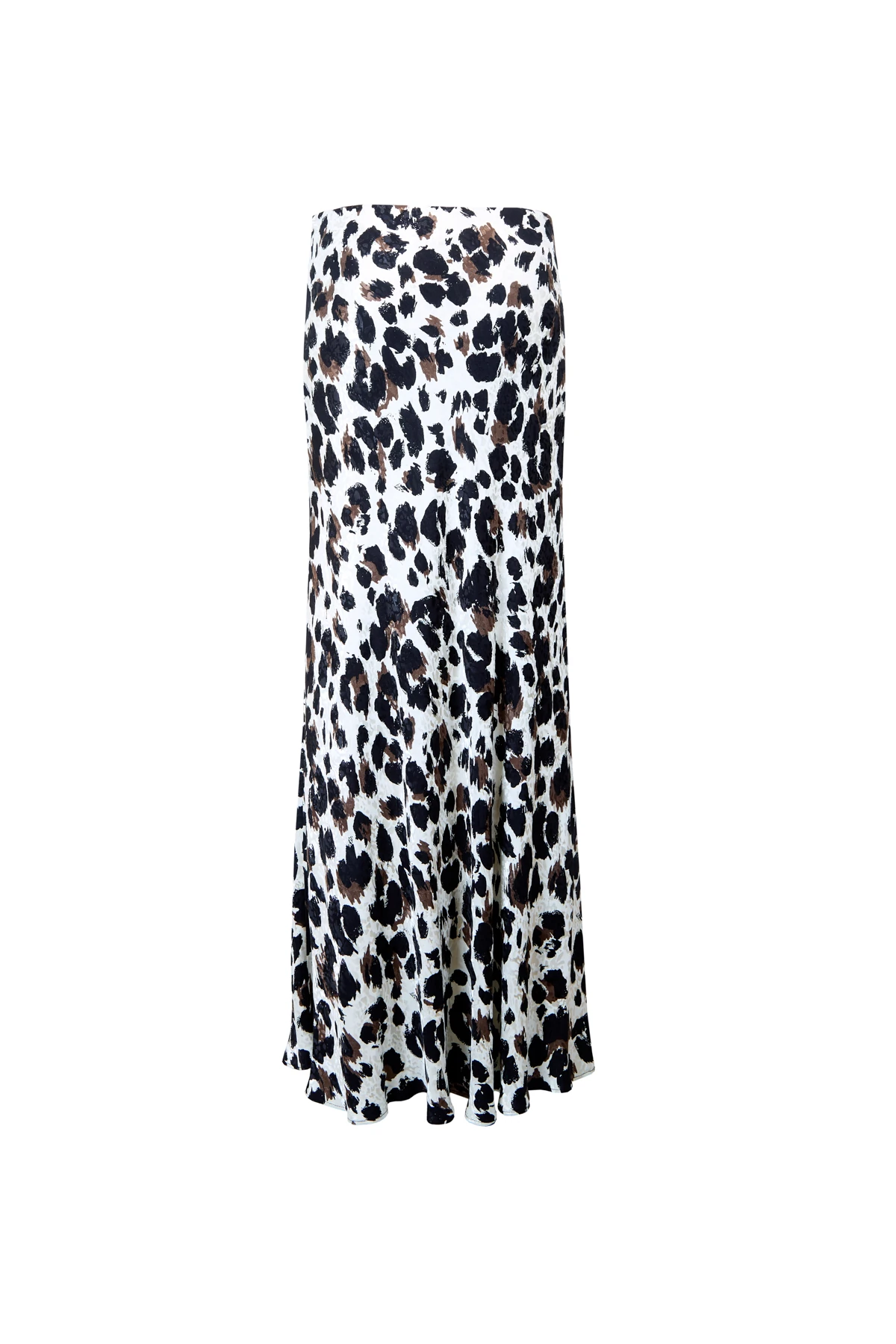 Yüksek Bel Yandan Fermuarlı Etek