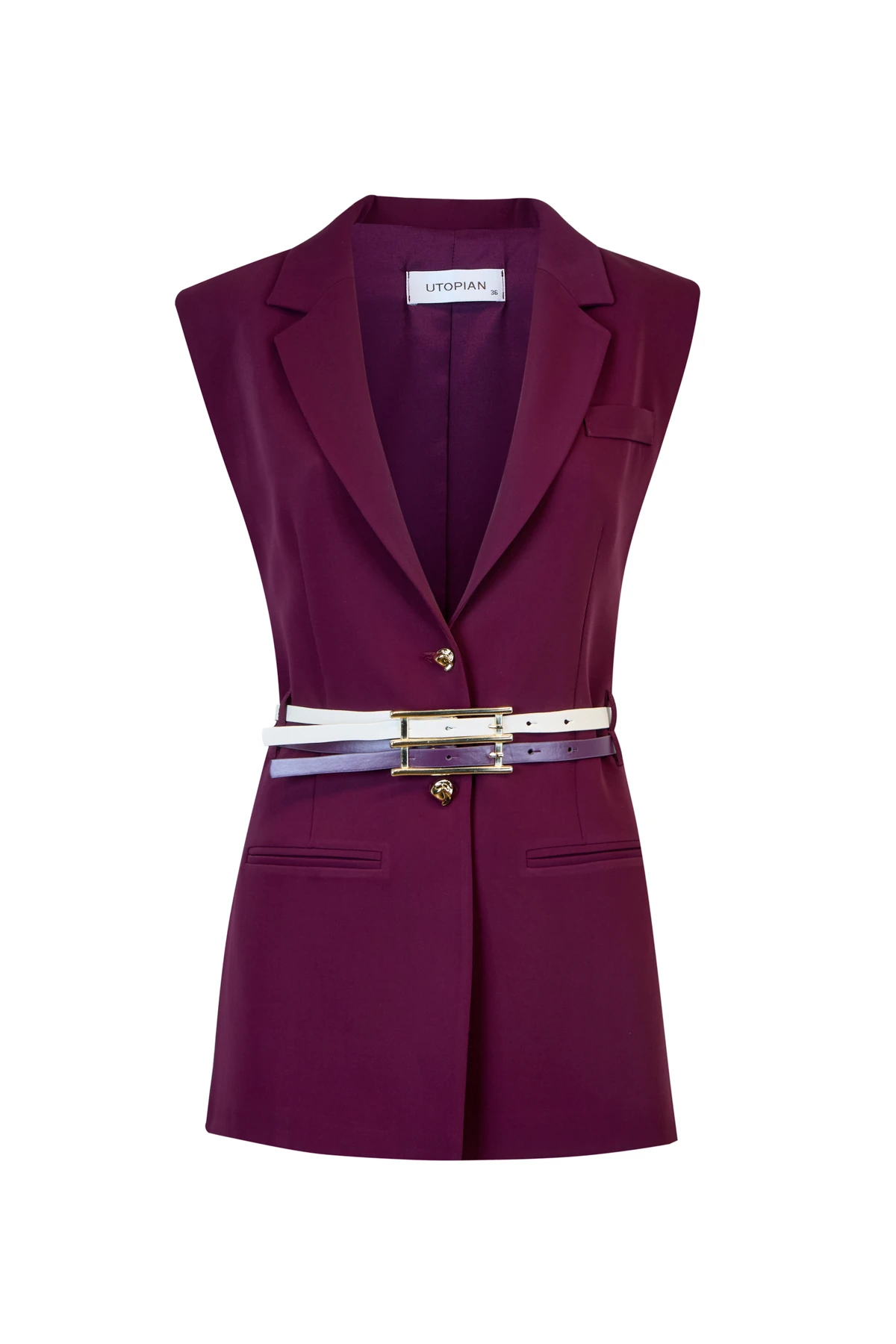 Yan Yırtmaçlı Yelek