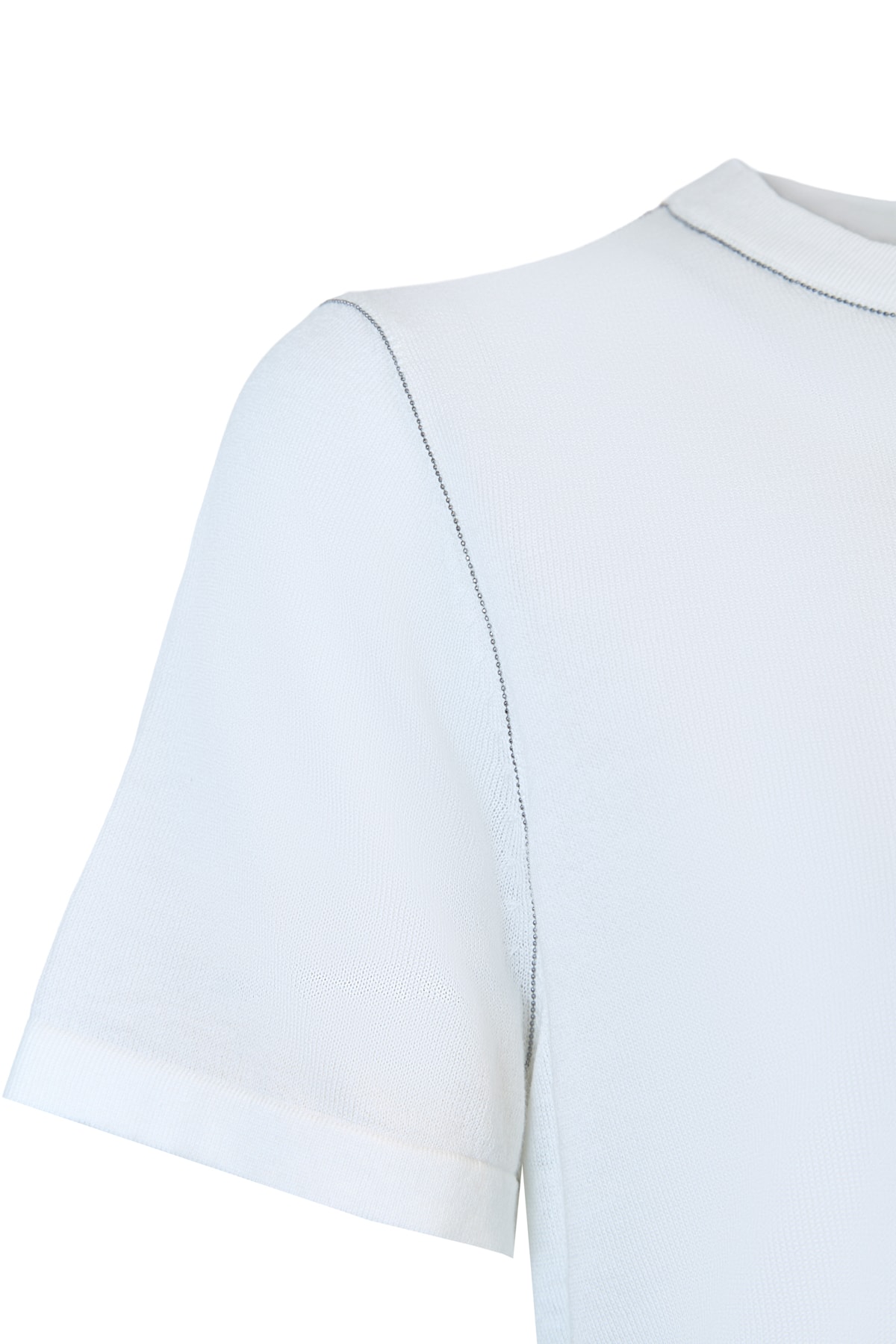 Taş Detaylı Kaşmir Triko Bluz