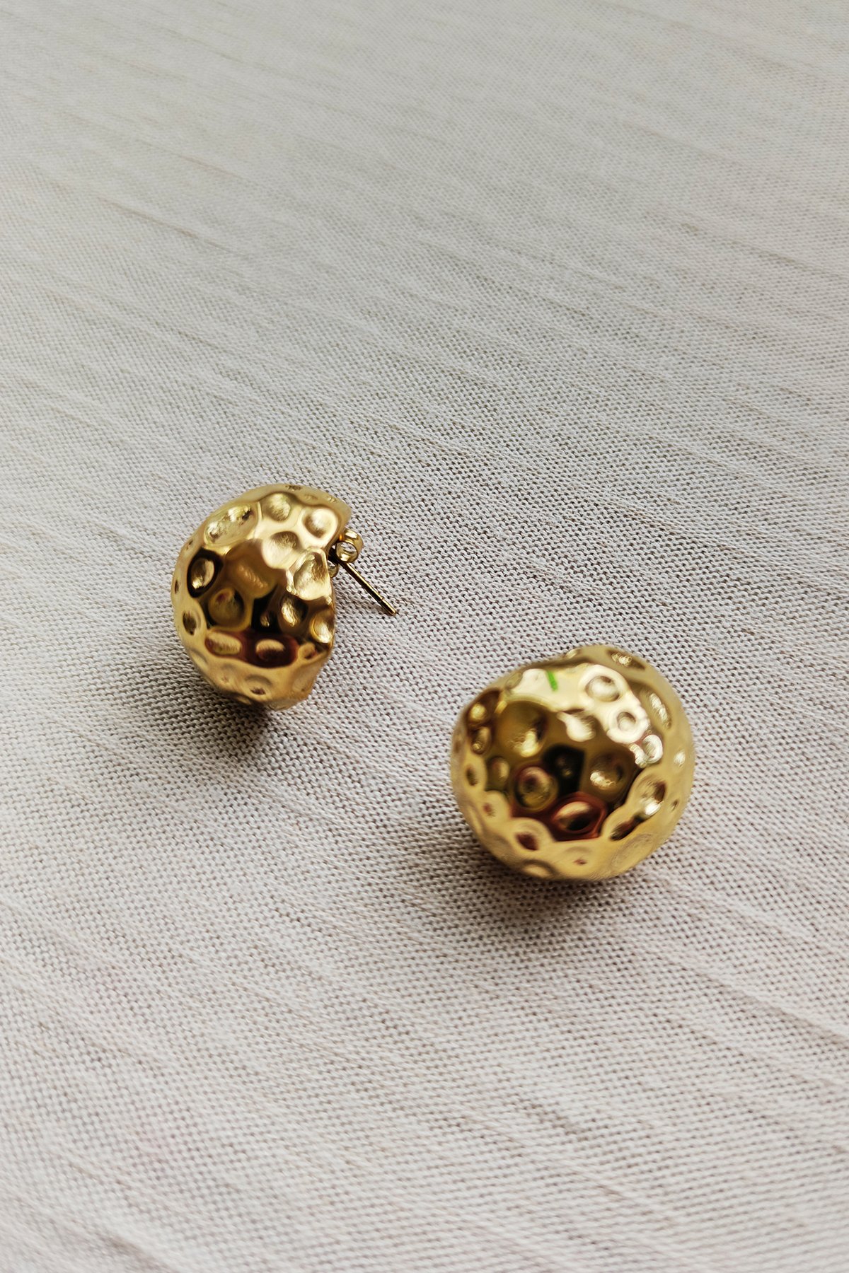 Çelik Gold Küpe