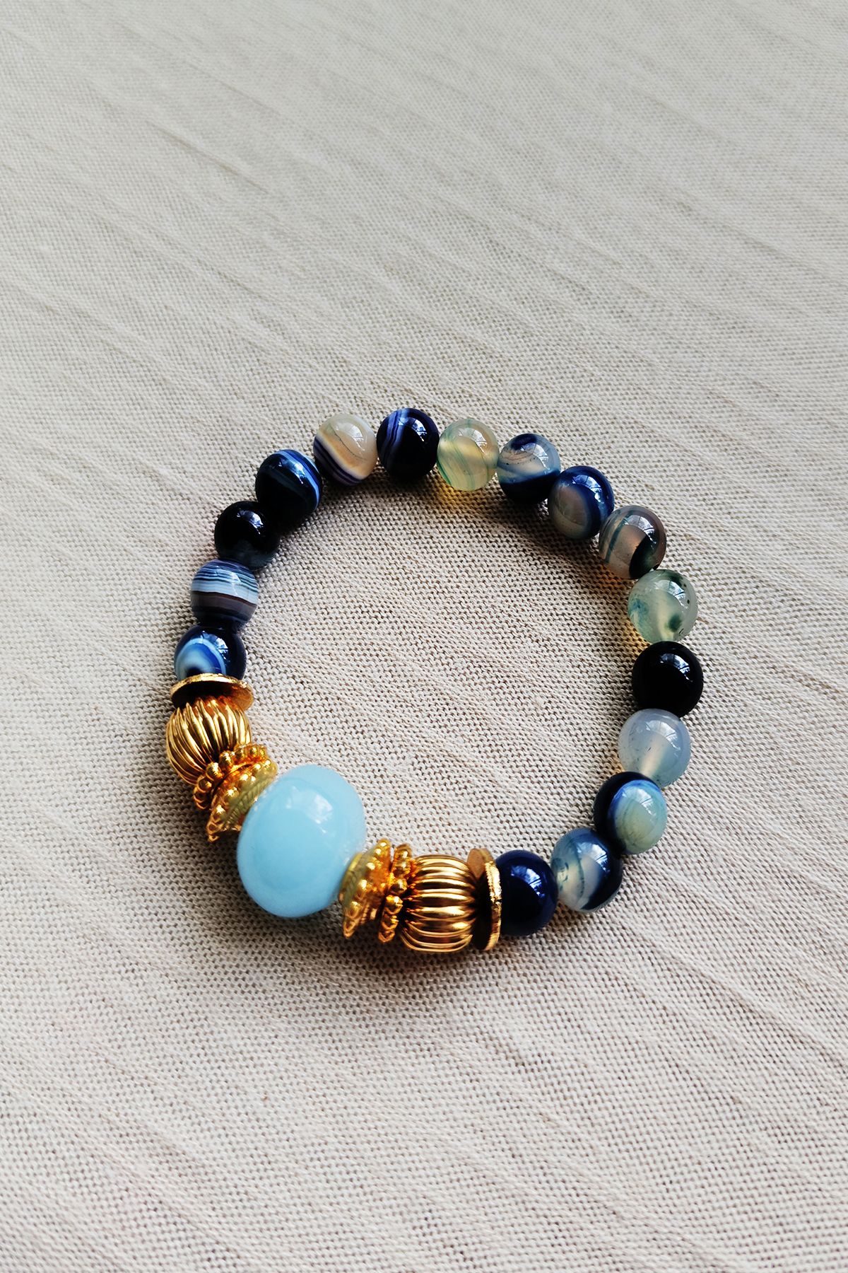 Lapis Lazuli Taş Bileklik