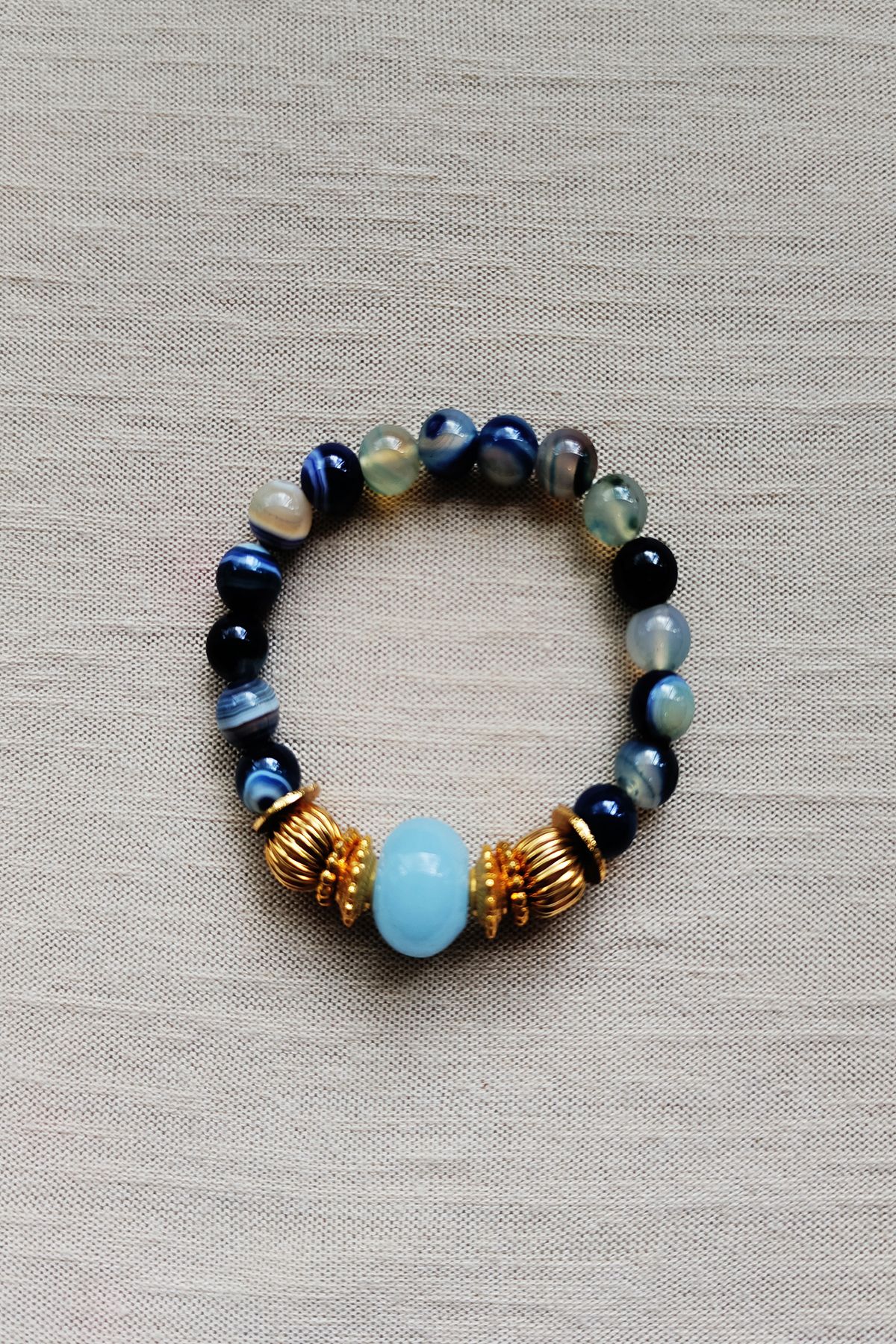 Lapis Lazuli Taş Bileklik