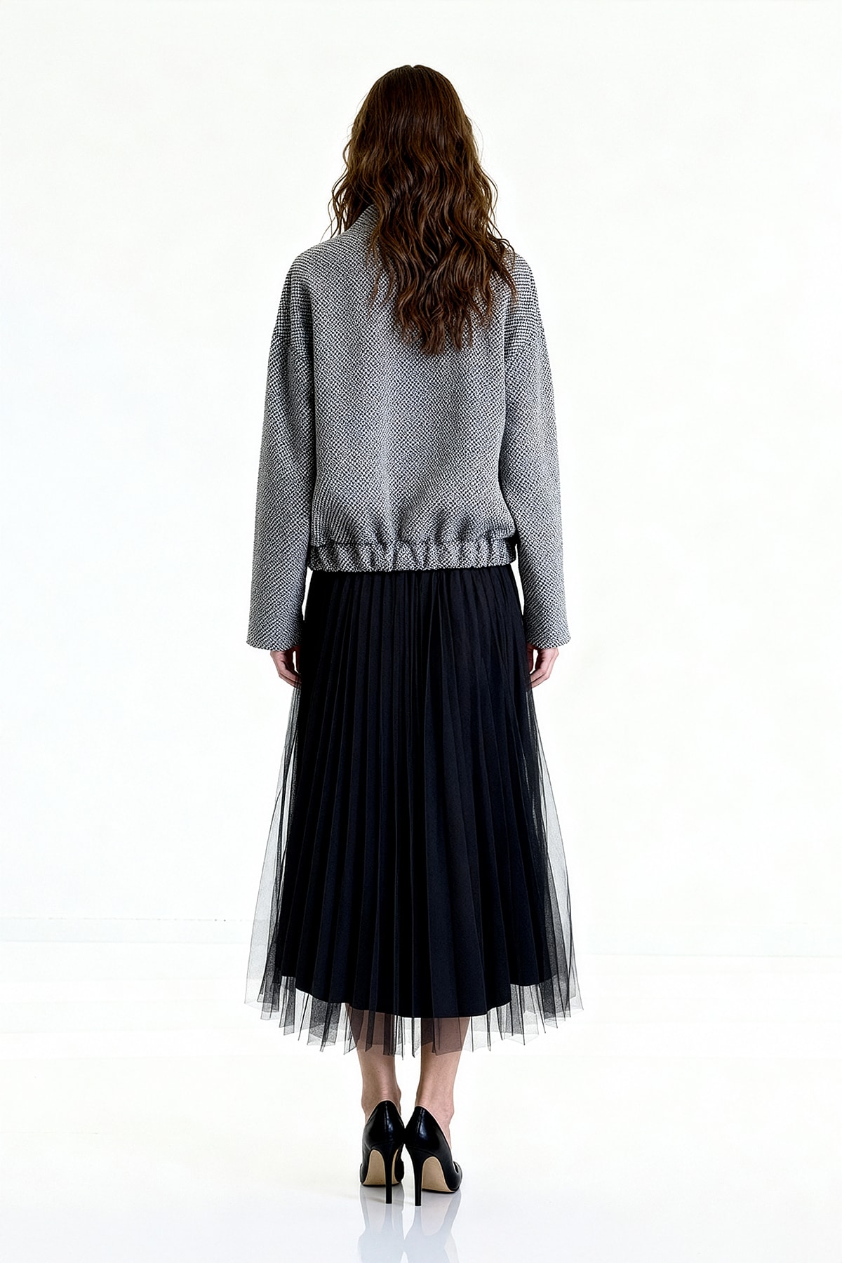 Belden Büzgülü Ceket