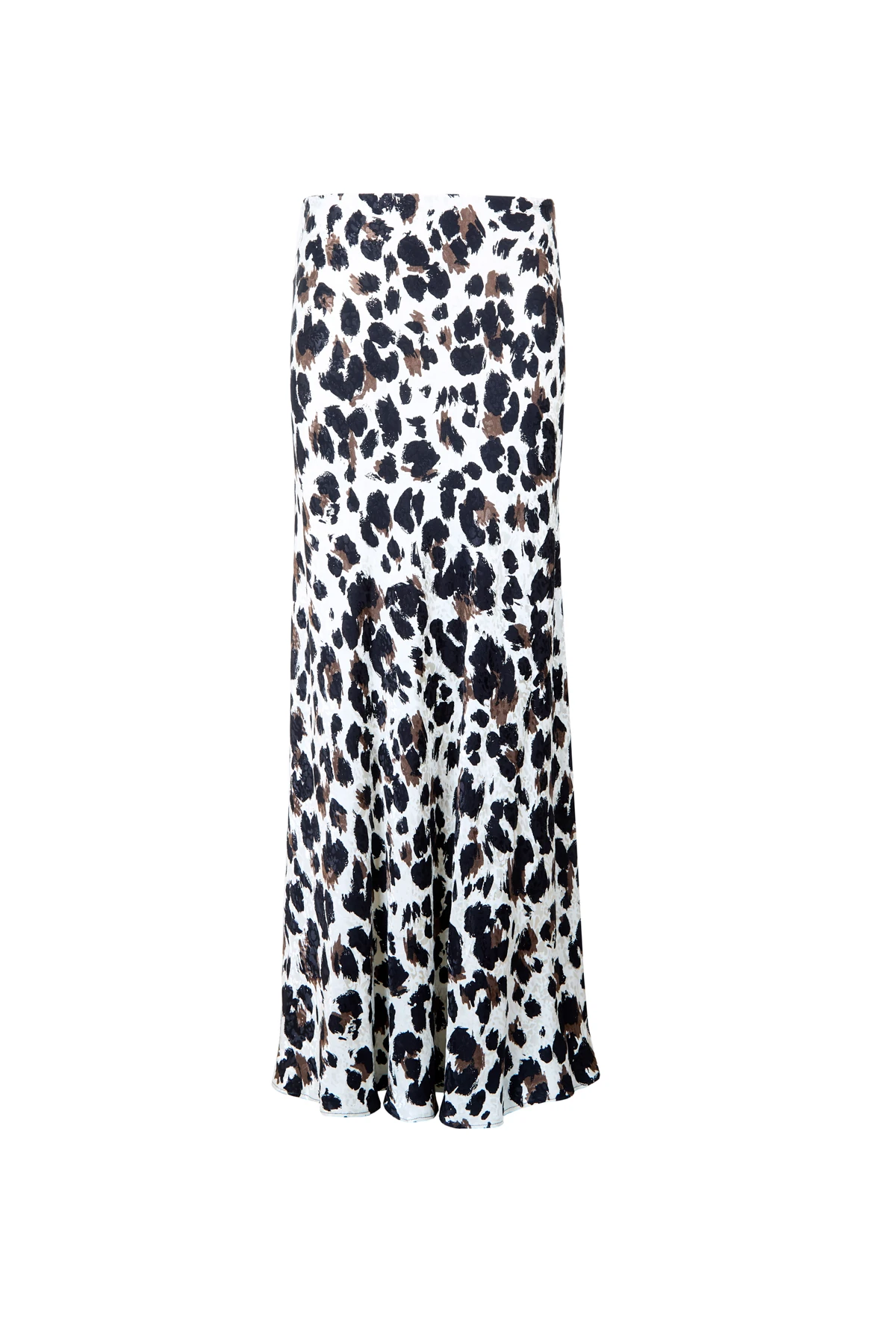 Yüksek Bel Yandan Fermuarlı Etek