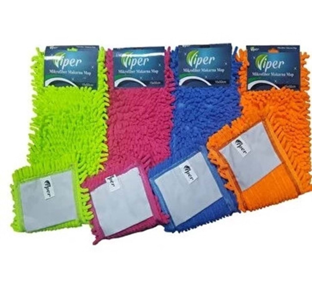 MİKROFİBER MAKARNA MOP YEDEĞİ 50 CM