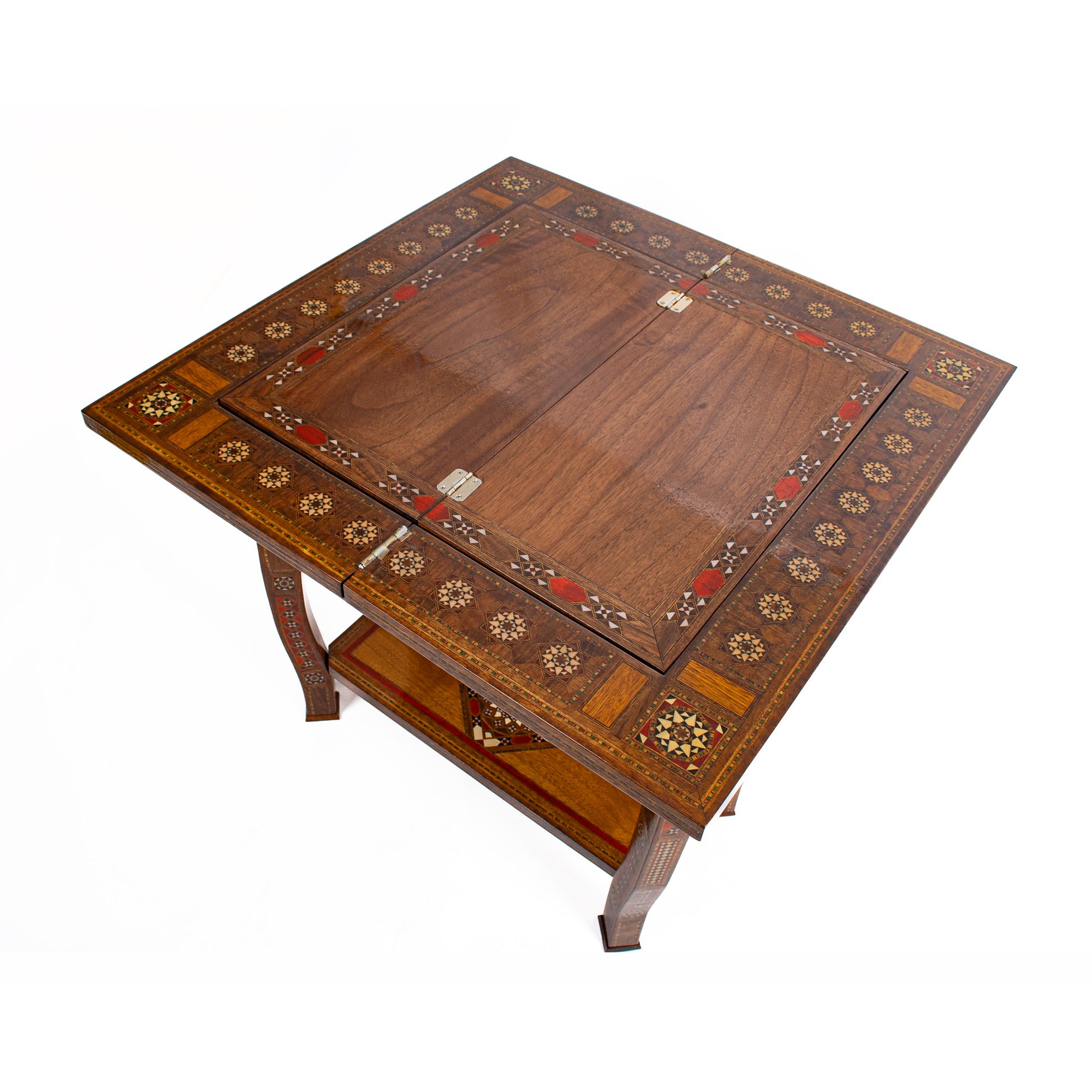 Multifunctional Chess, Backgammon and Card Games Table, Handmade Board Game Table, Unique Game Table