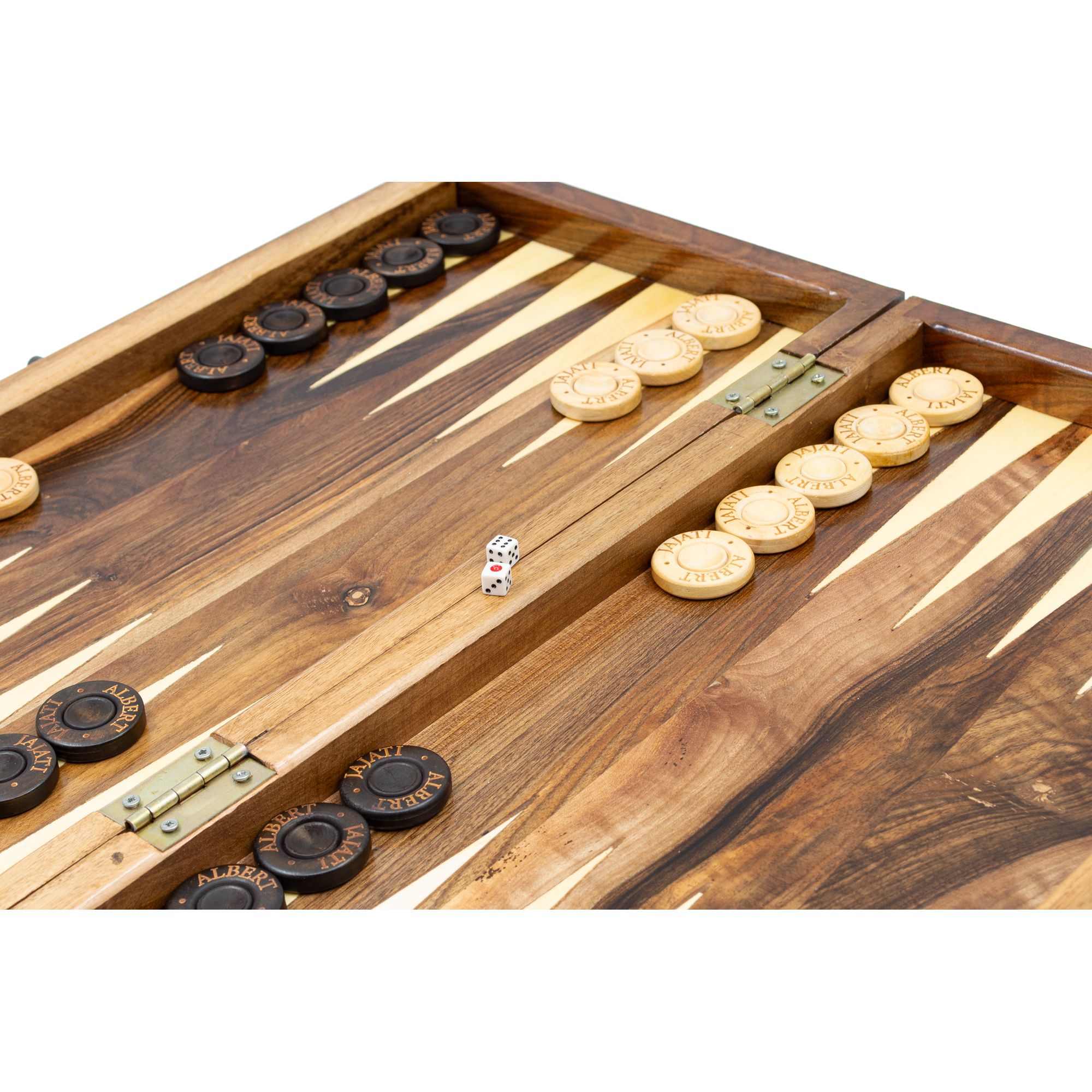 Handmade Curved Backgammon Set, Personalized Walnut Backgammon Set, Traditional Board Games for Adults