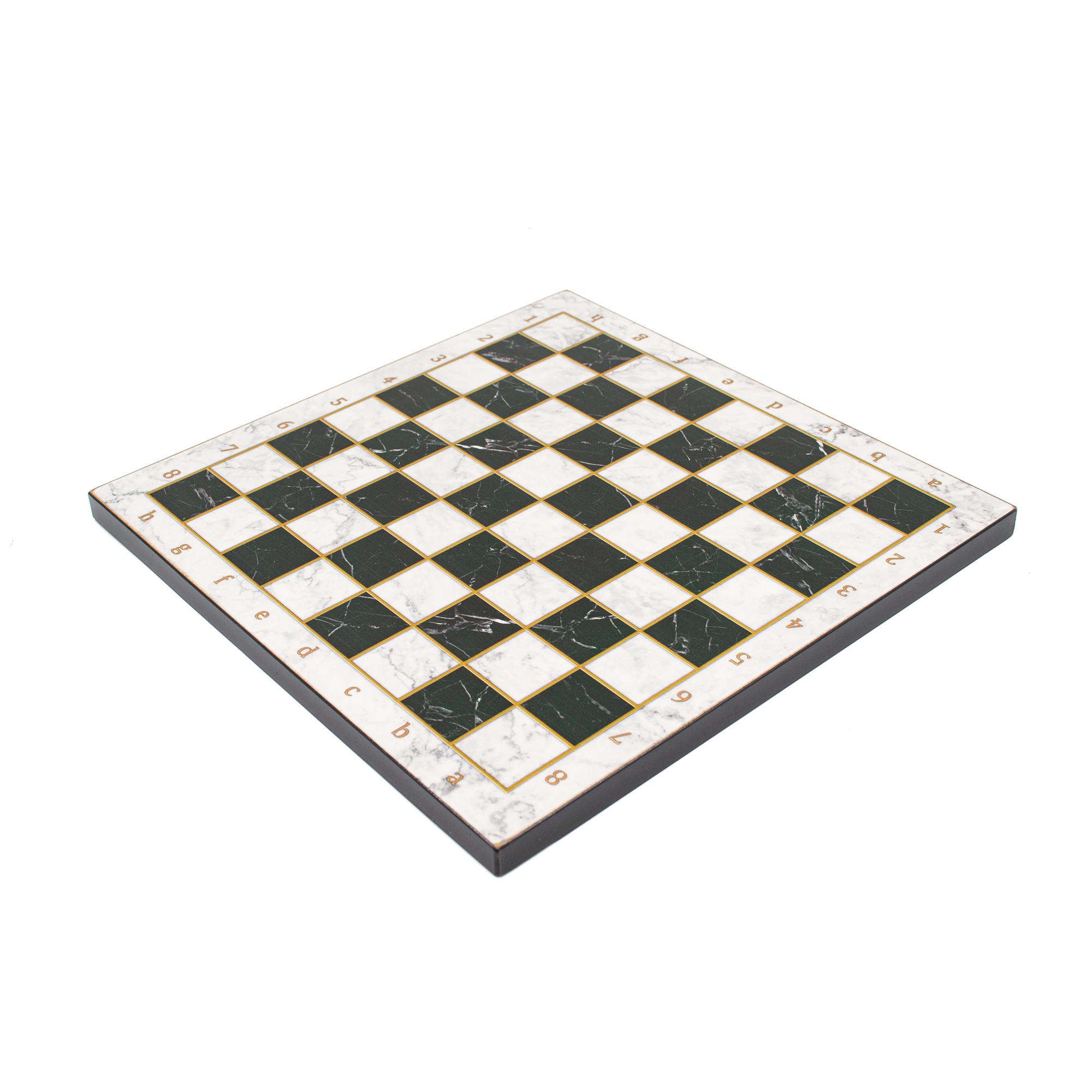 Marble Patterned Chess Board with Roman Chess Pieces, Customizable Chess Set, Handmade Unique Chess Board