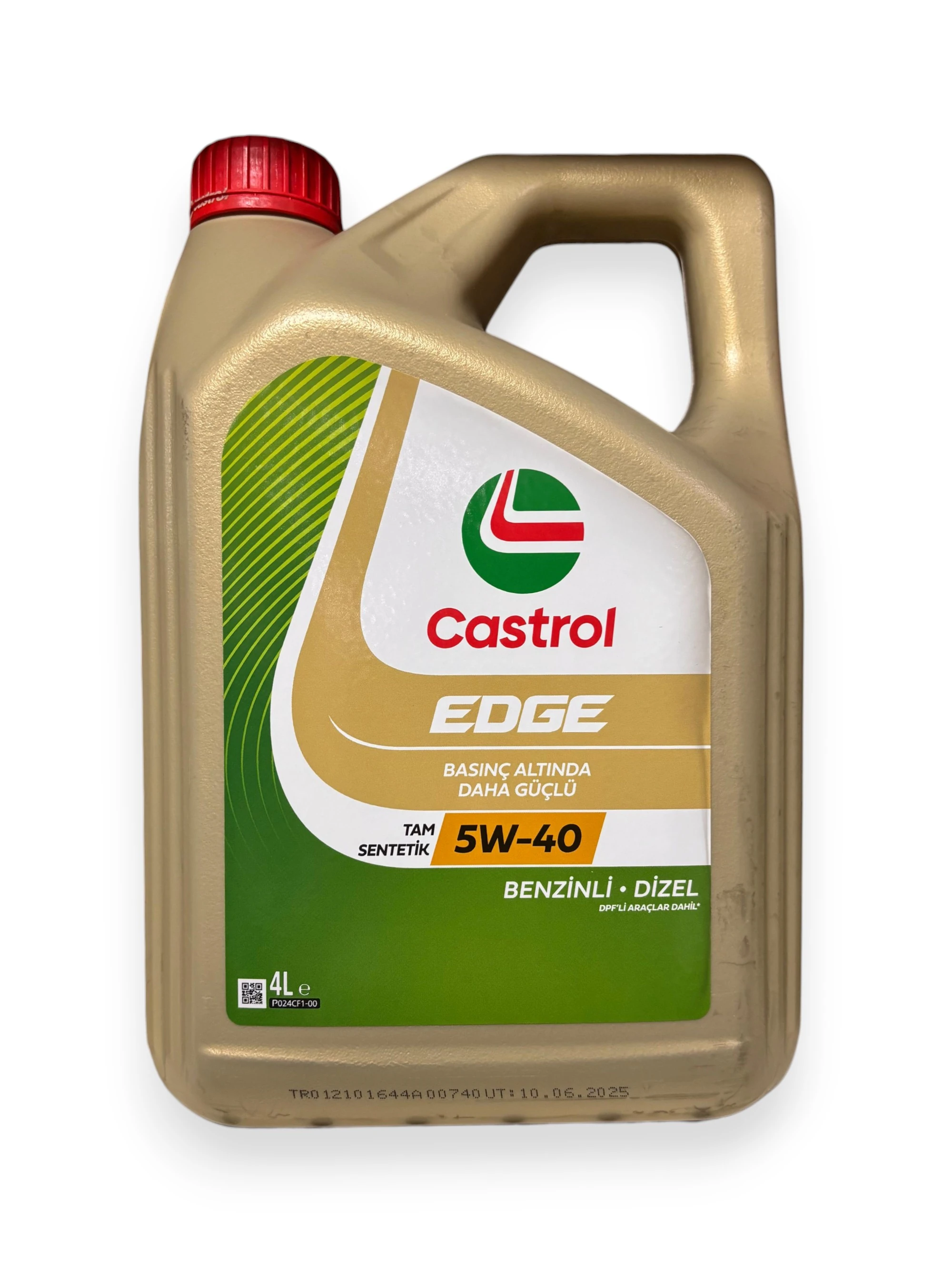 Castrol Edge 5W-40 4 Litre Motor Yağı