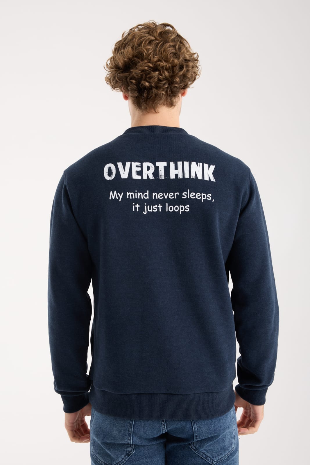 OVERTHINK Lacivert Kazak