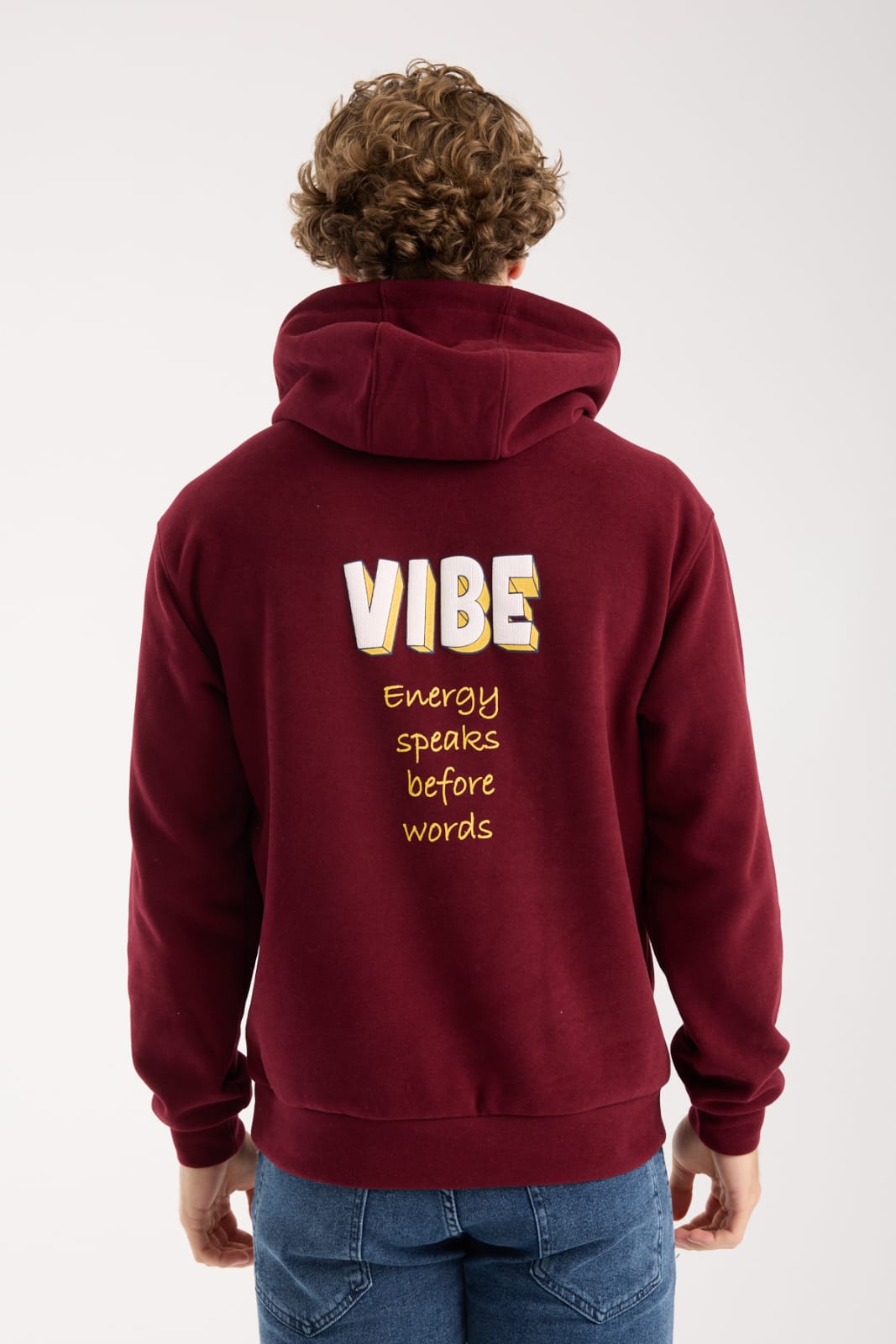 VIBE Bordo Hoodie