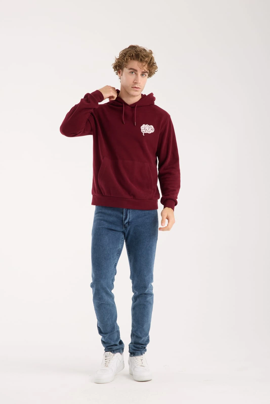 VIBE Bordo Hoodie