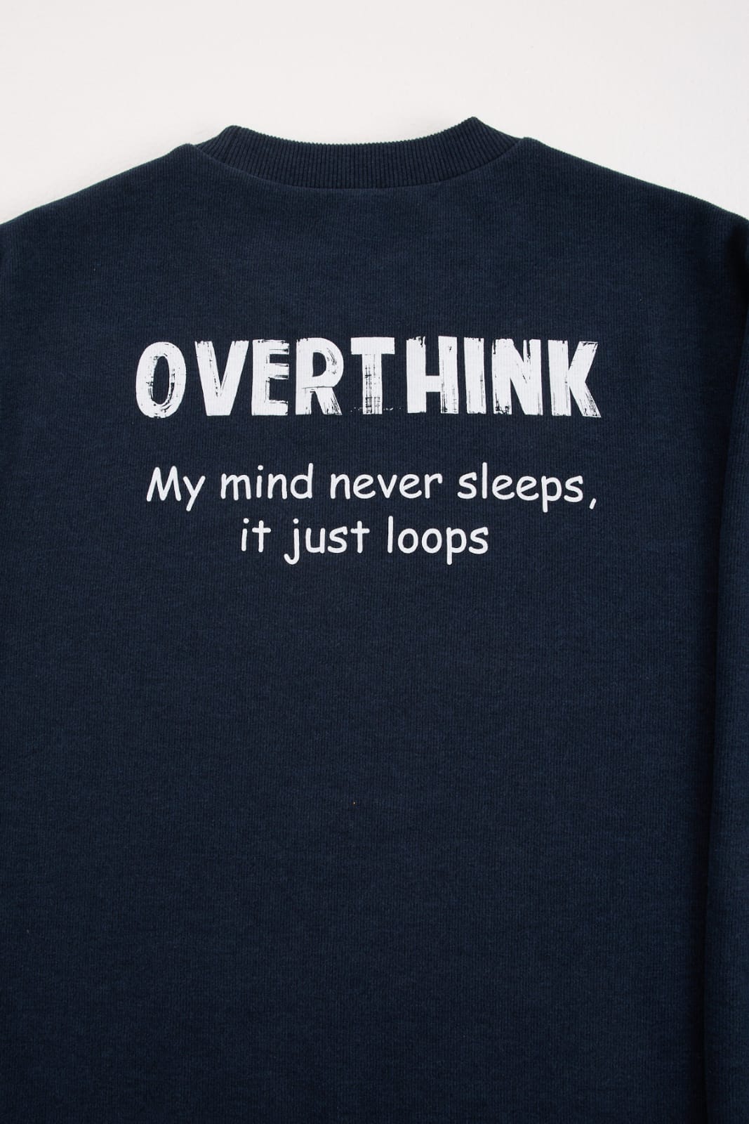 OVERTHINK Lacivert Kazak