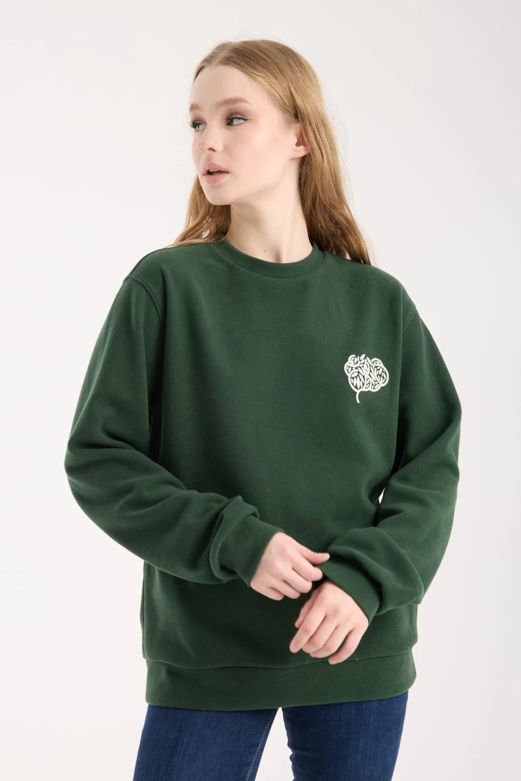 PRESENT Yeşil Kazak