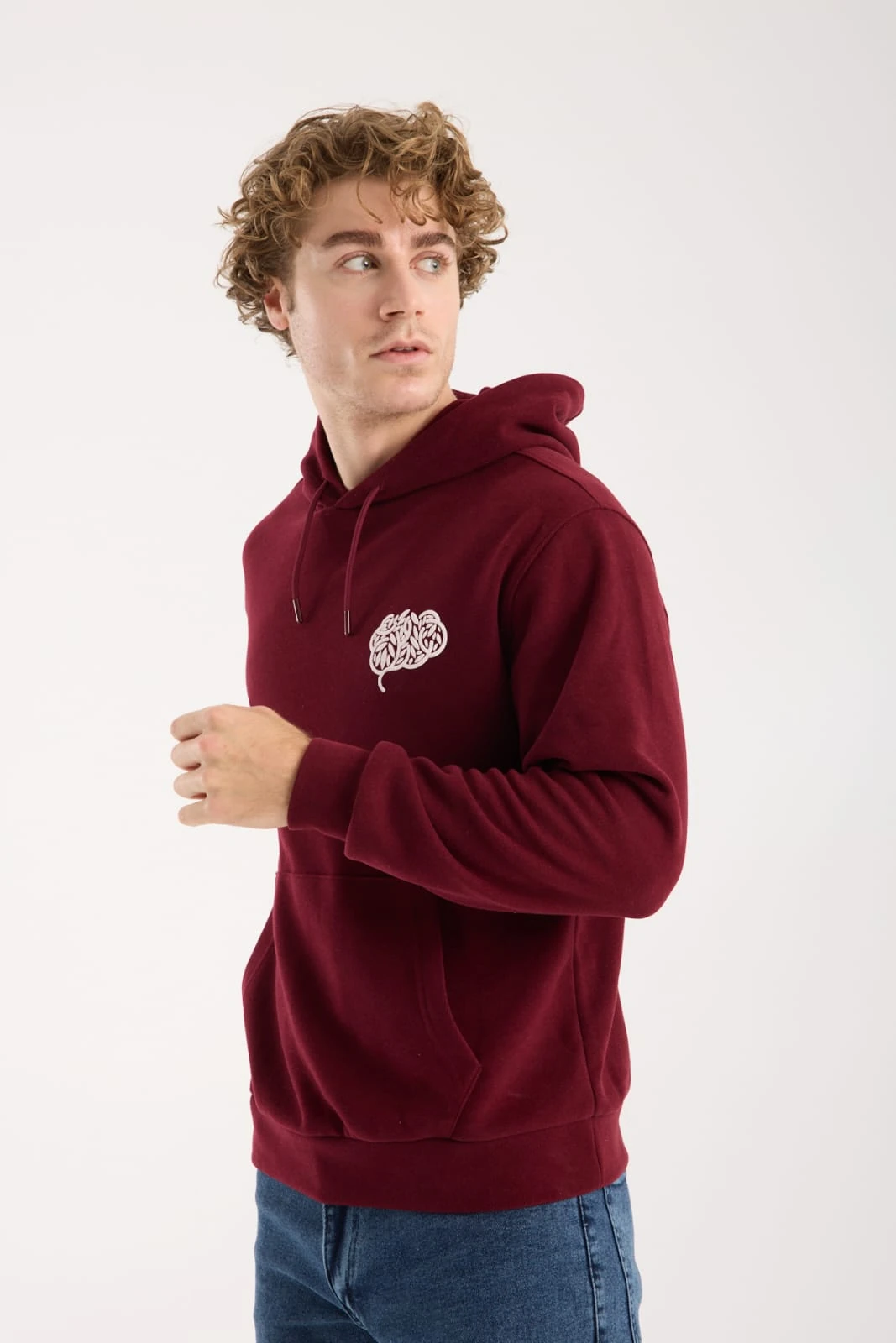 VIBE Bordo Hoodie