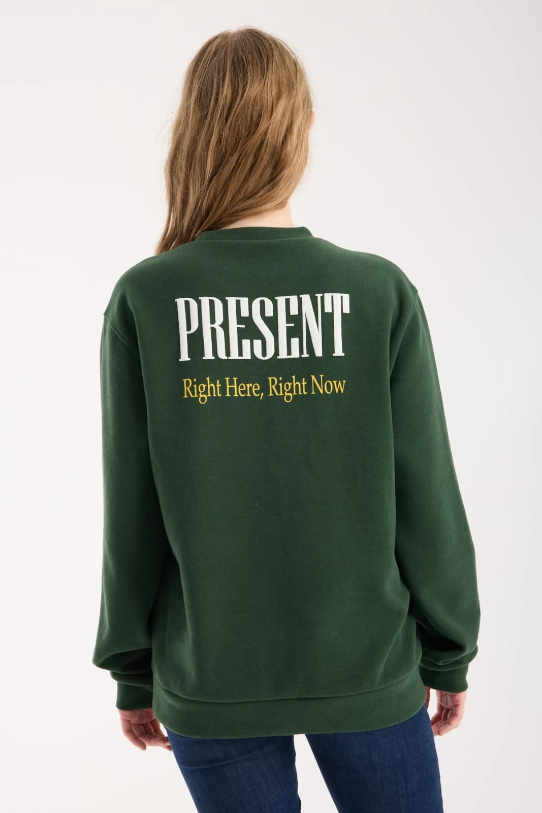 PRESENT Yeşil Kazak