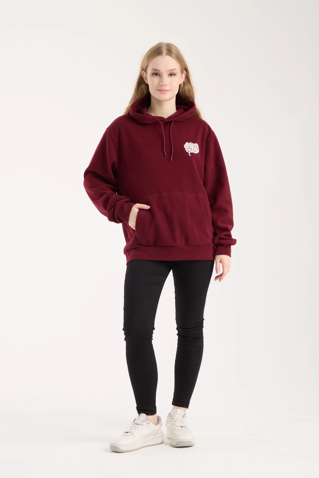 VIBE Bordo Hoodie