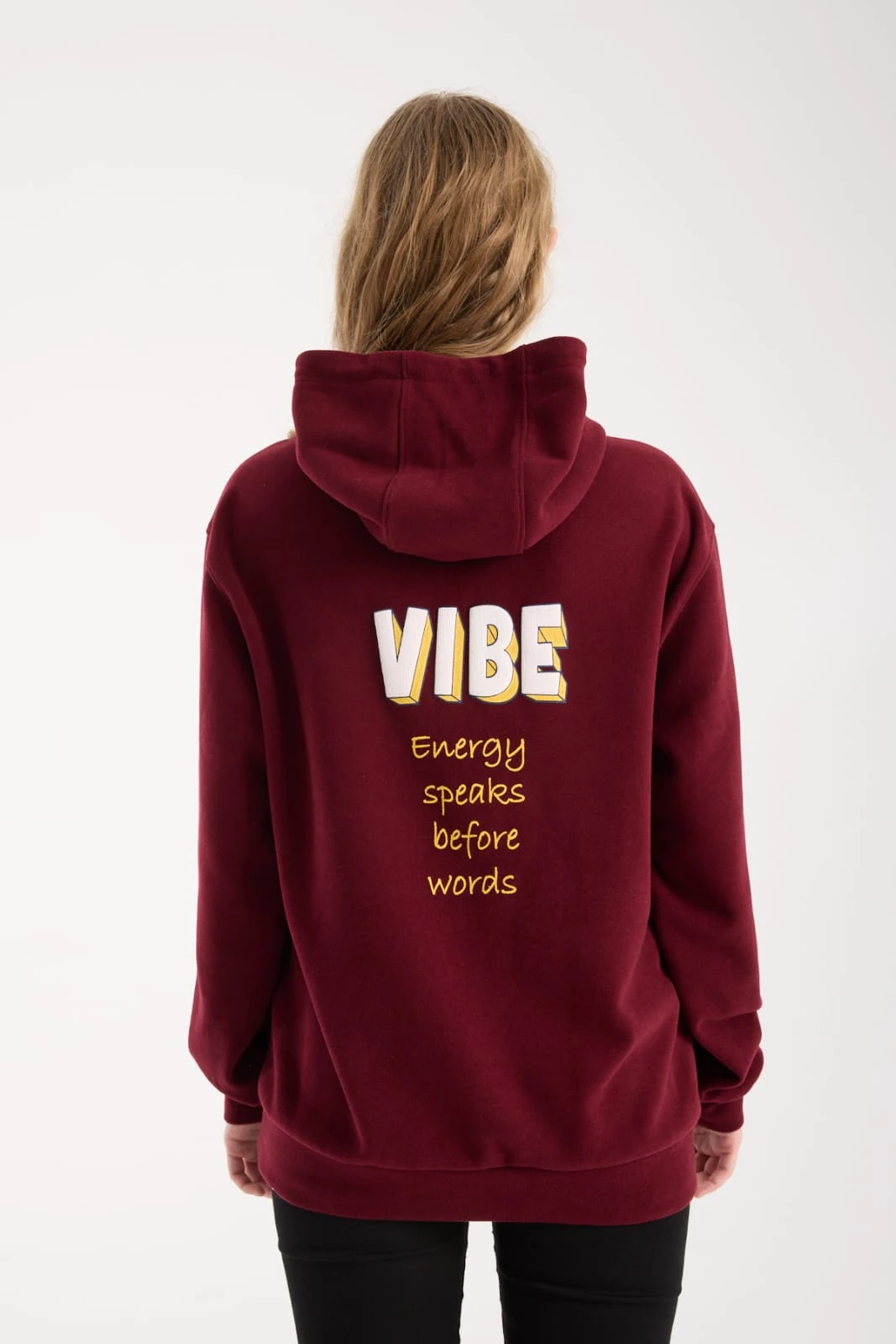 VIBE Bordo Hoodie