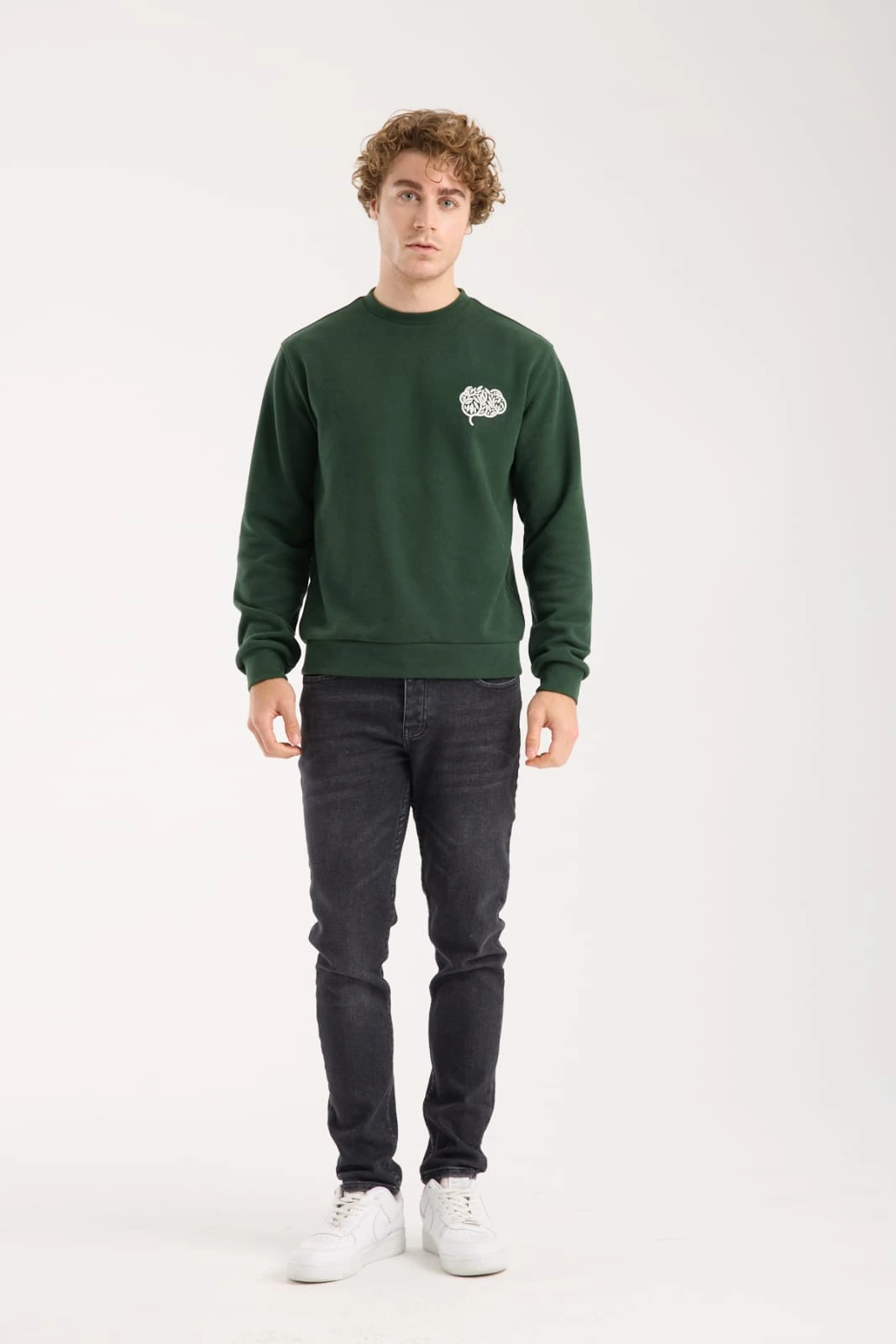 PRESENT Yeşil Kazak