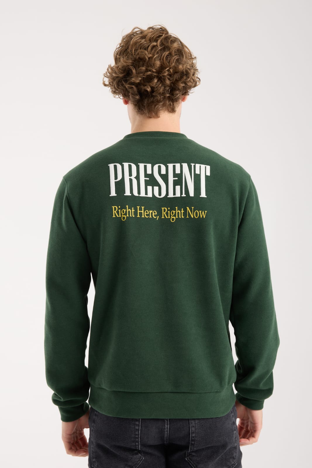 PRESENT Yeşil Kazak