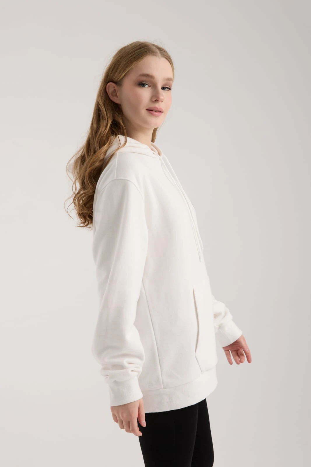 GRATEFUL Beyaz Hoodie