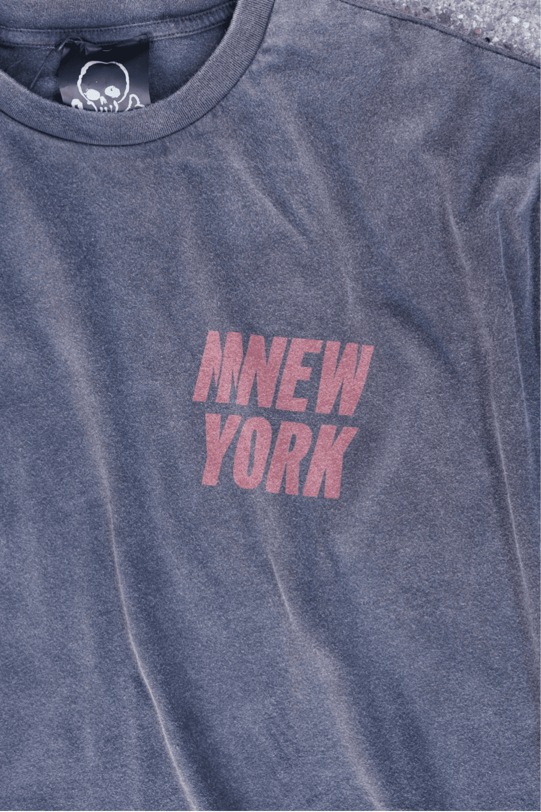 New York 1982 Oversize Unisex Soluk Siyah Vintage Tişört