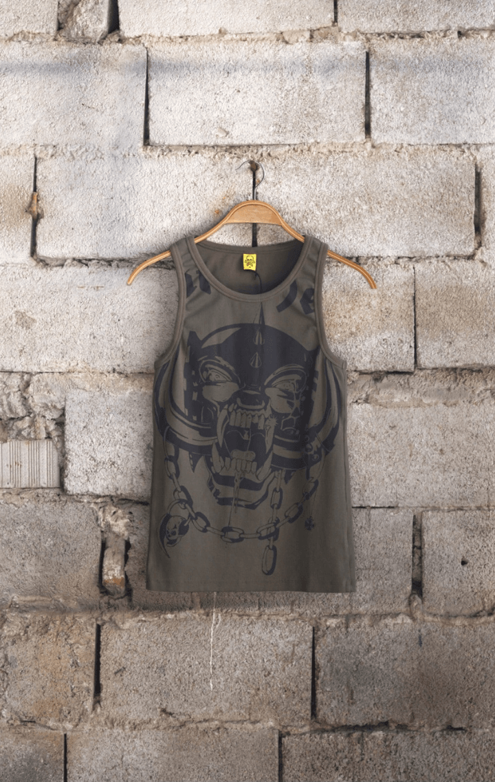 Motörhead Tank Haki Atlet