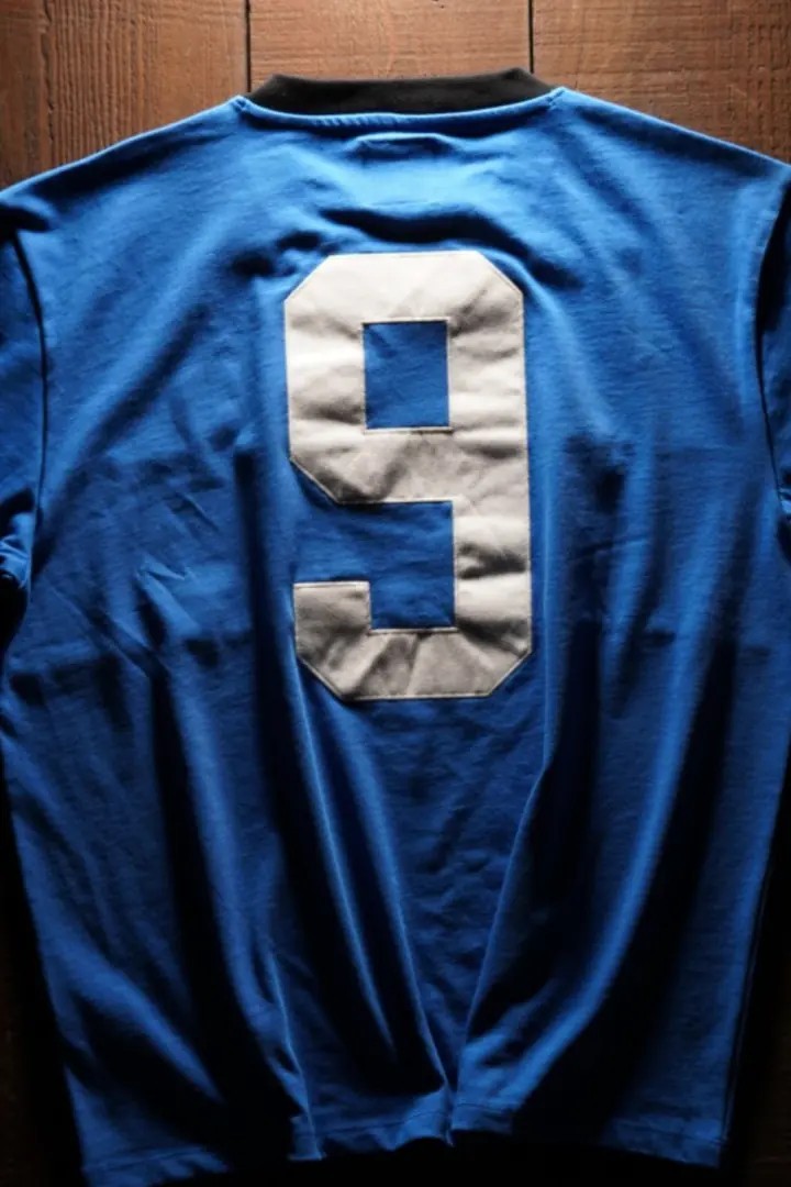 Retro Inter Milano Futbol Forması 1990 Saks Mavi
