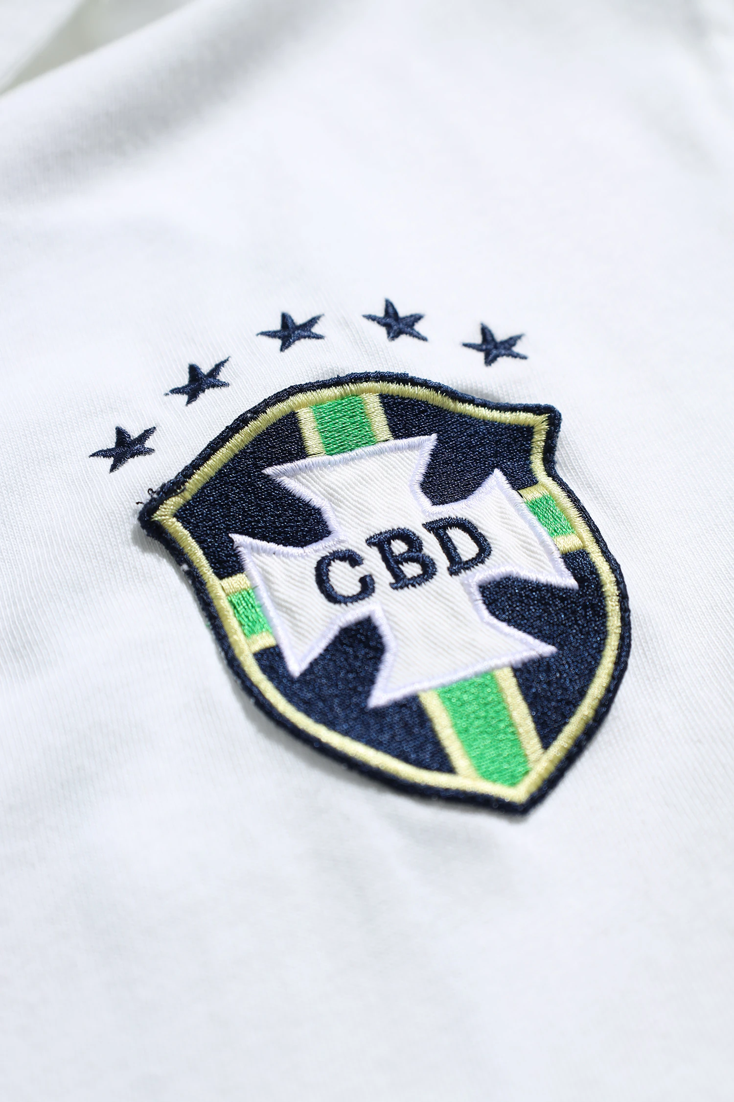 Brezilya Milli Takım Retro Beyaz Futbol Forma