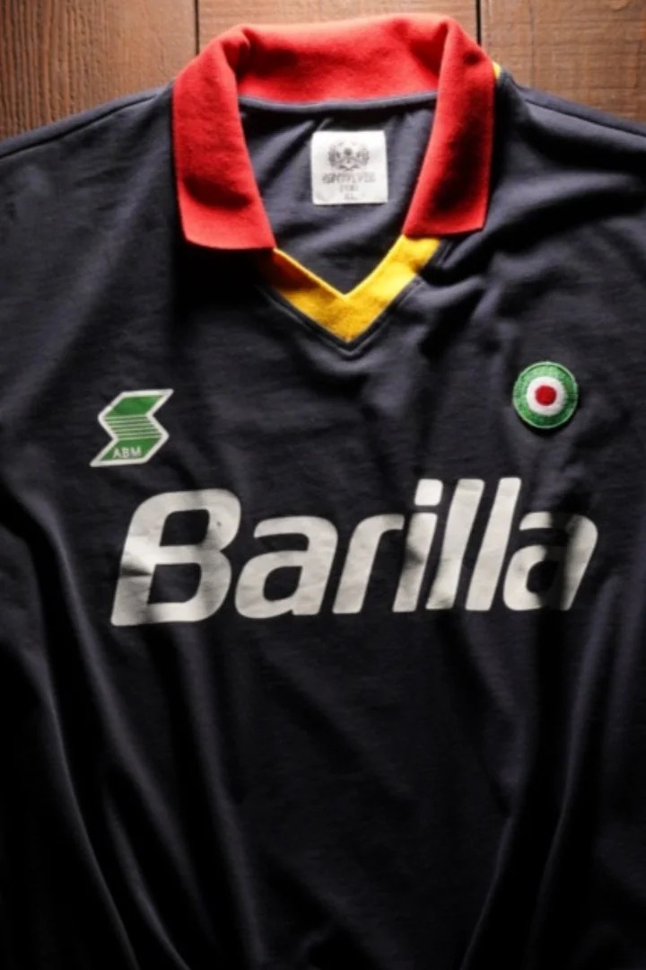 Retro Roma Lacivert Futbol Forması 1991