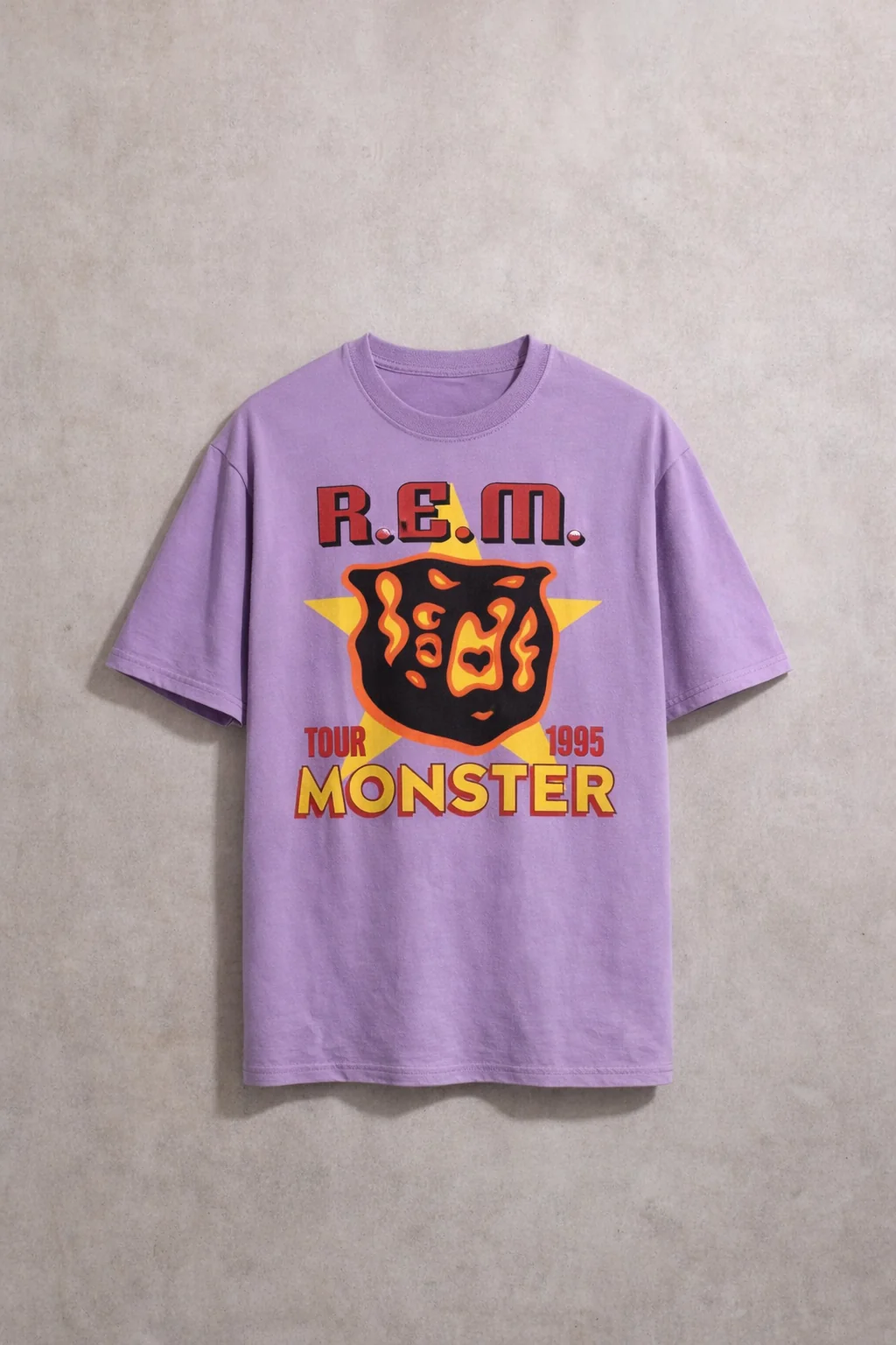 R.e.m. Monster Tour 1995 '' Vintage Oversize T-shirt