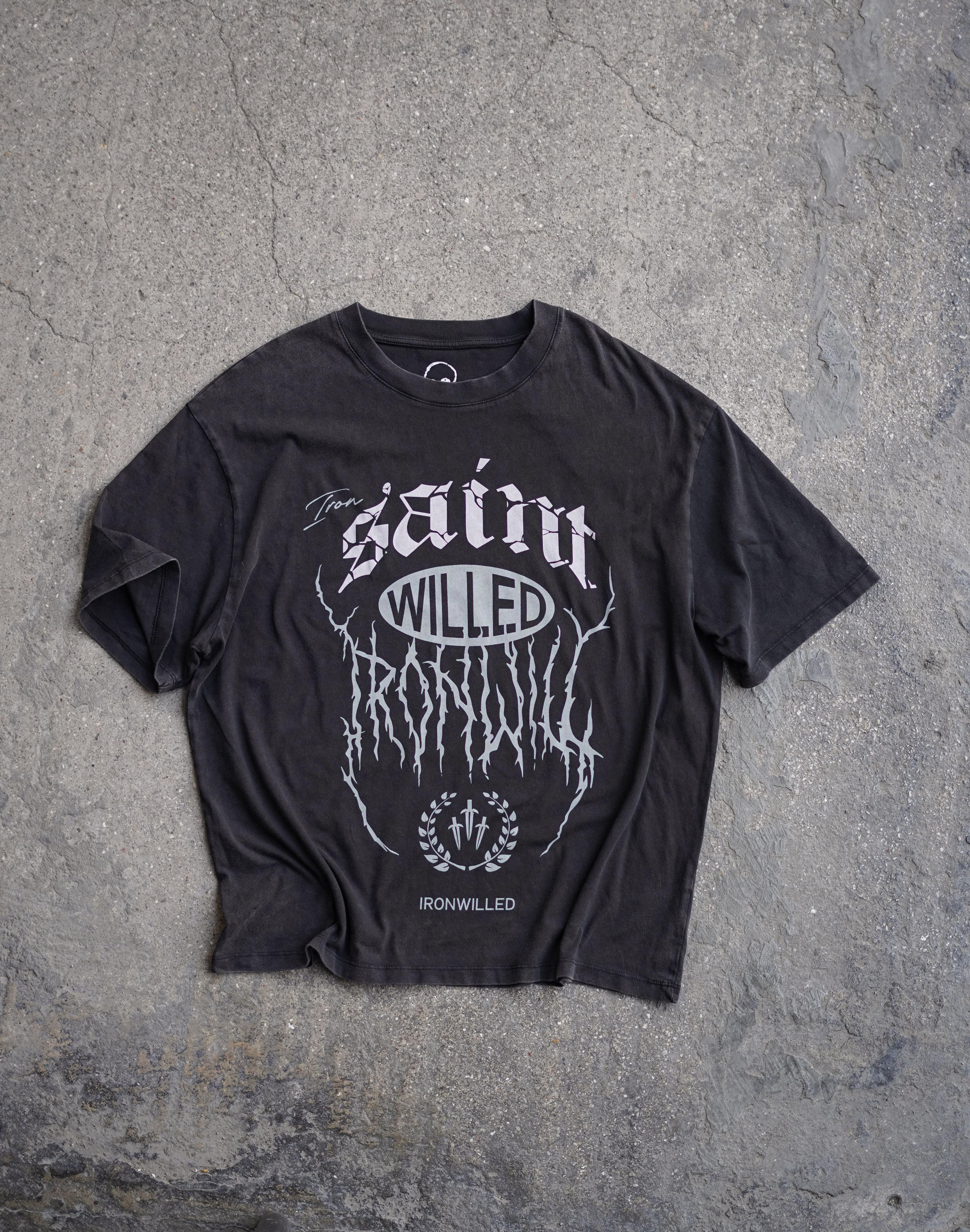 ''Saint Willed'' Vintage Oversize T-shirt