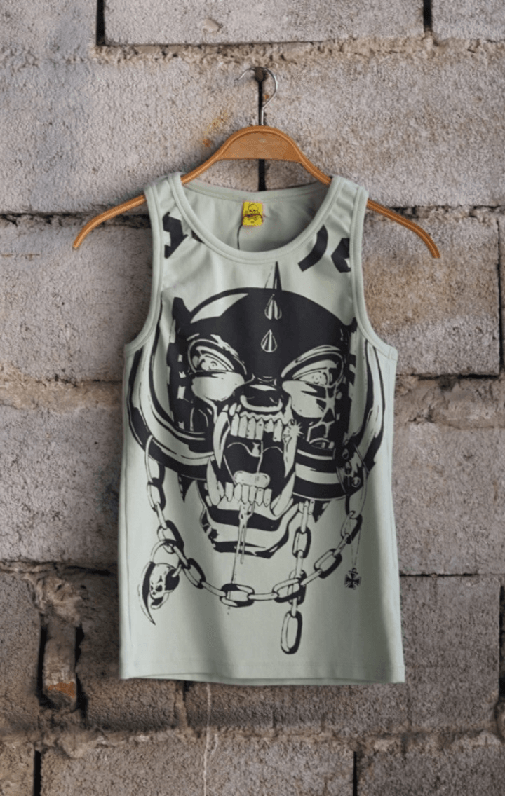 Motörhead Tank Yeşil Atlet 