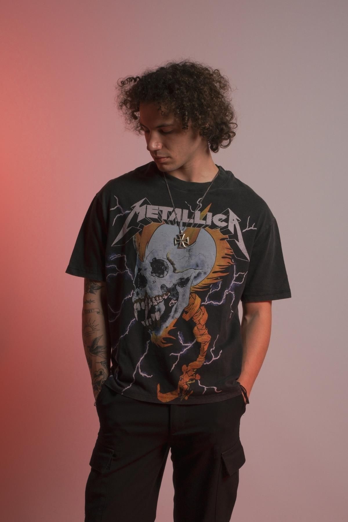 ''Metallica Live'' Oversize T-shirt