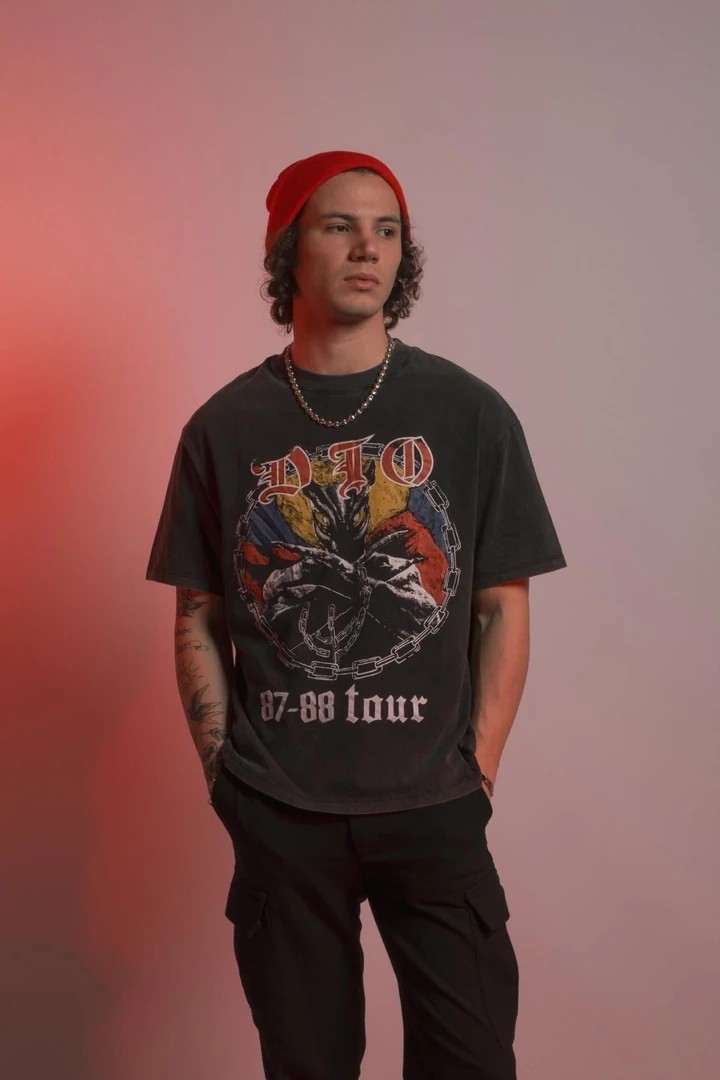 Dio ''87-88 Tour'' Oversize Vintage T-shirt