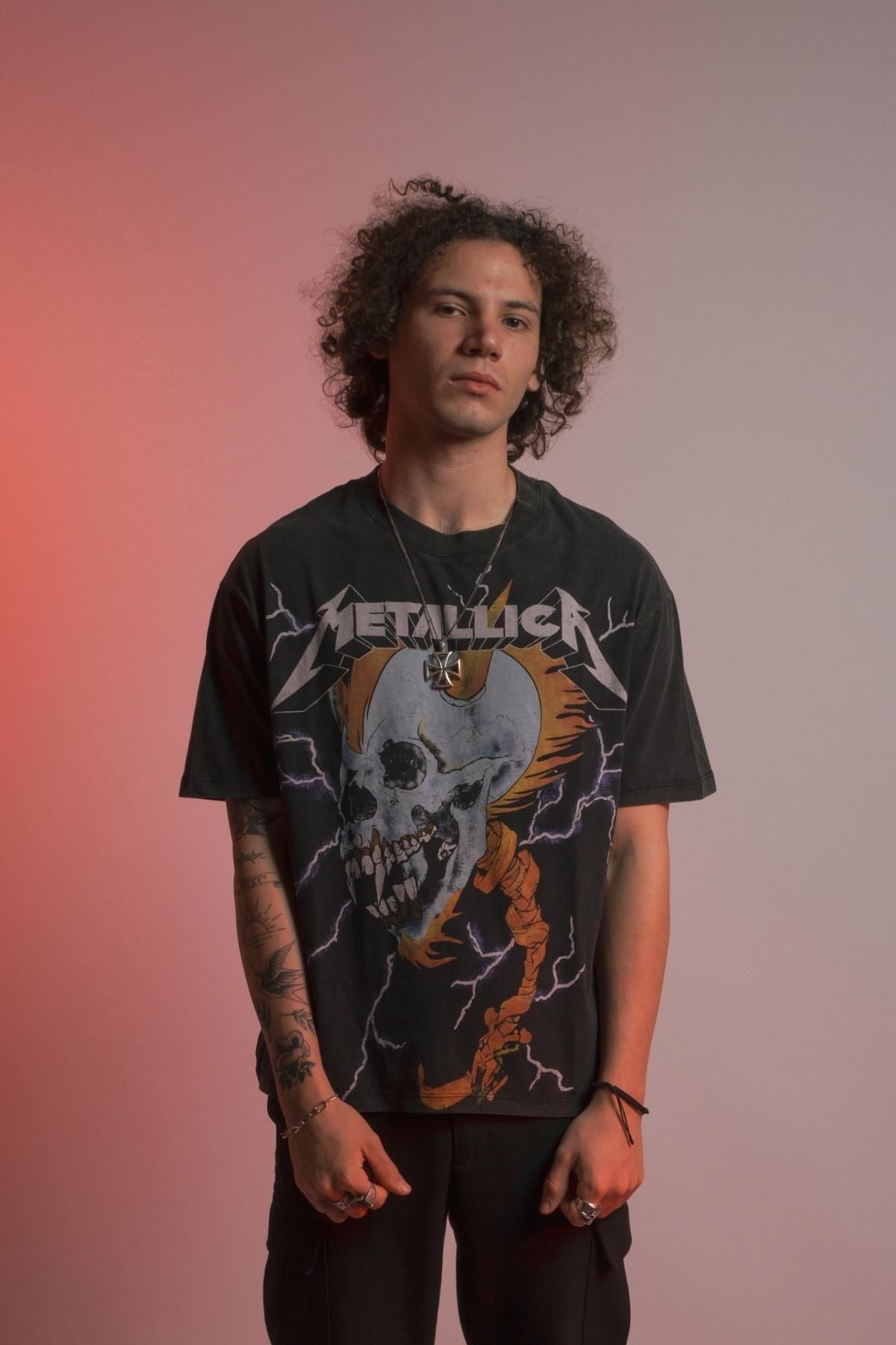 ''Metallica Live'' Oversize T-shirt