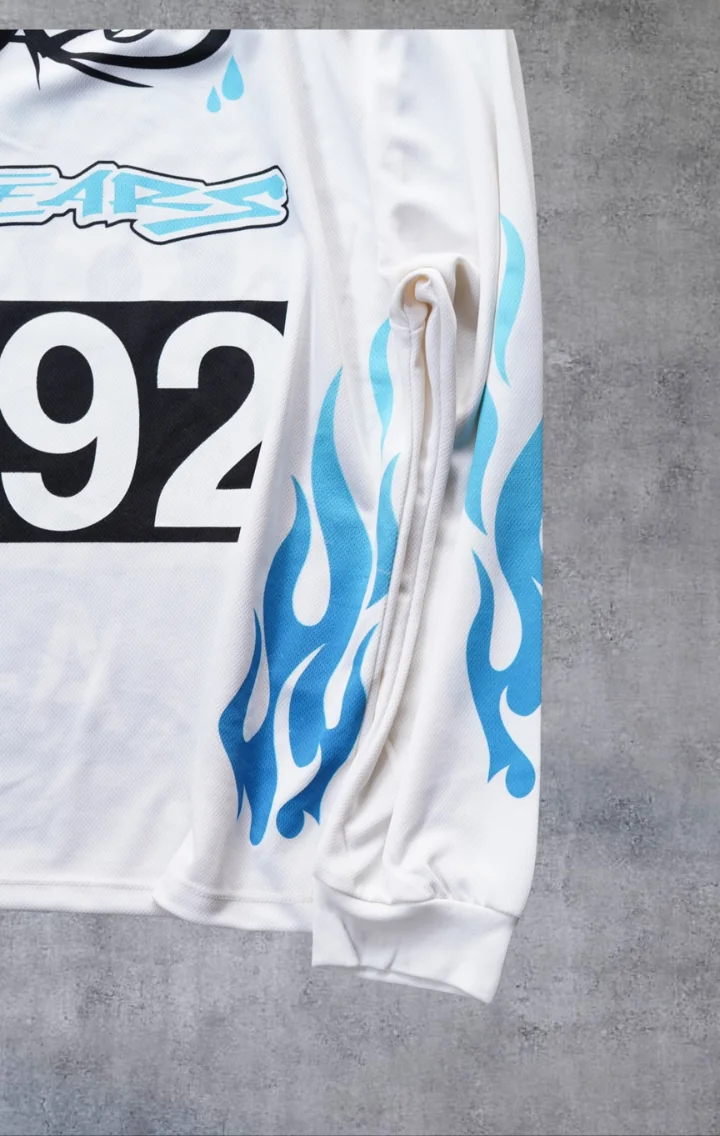 No Tears BMX Street Uzun Kol Off White Forma