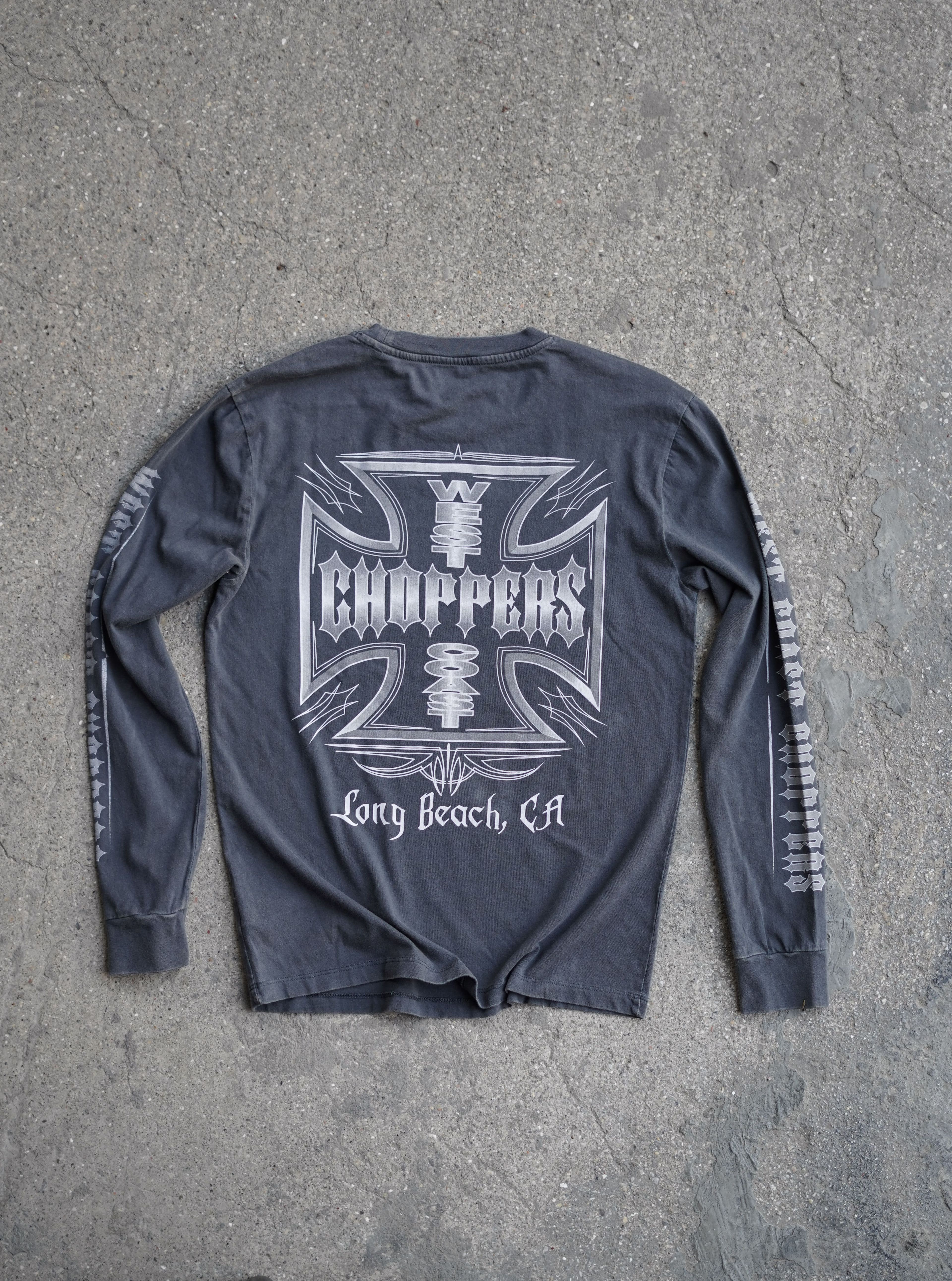 Saint '' West Coast Choppers '' Uzun Kol T-shirt