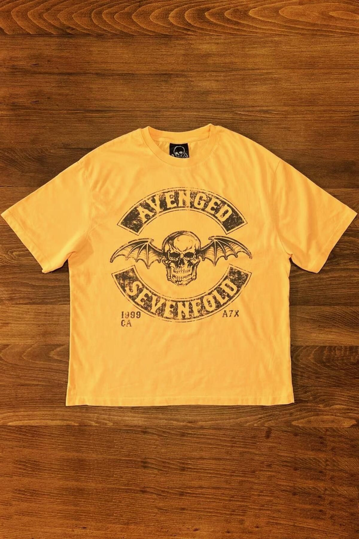 '' Avenged Sevenfold '' Vintage Oversize T-shirt