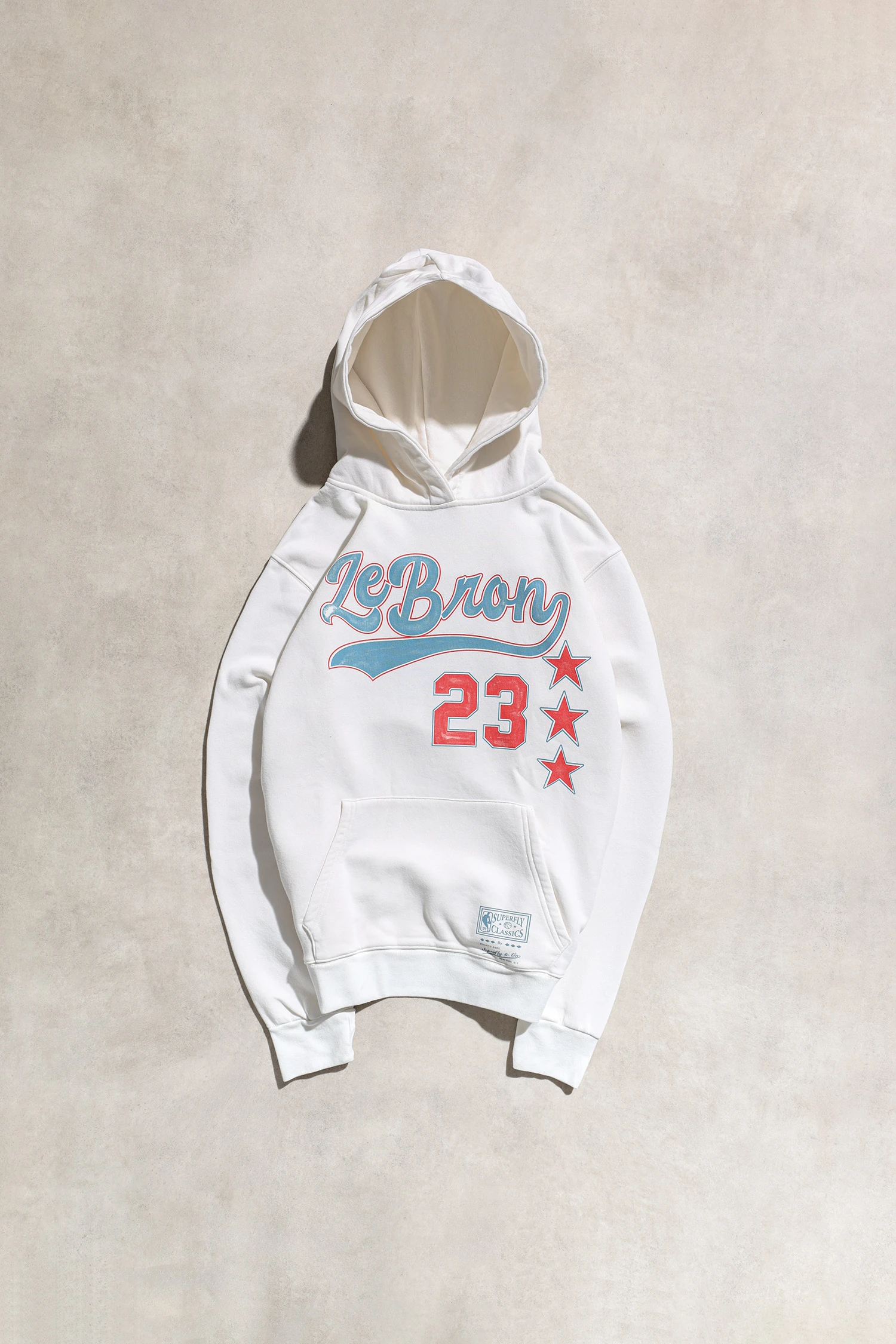 Lebron James Ekru NBA Basketbol 3 iplik Sweatshirt Hoddie