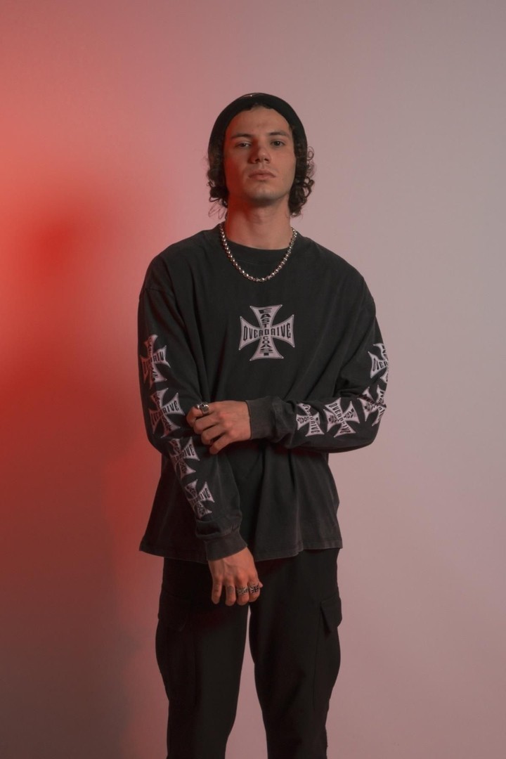 Chopper ''in Flame'' Uzun Kol T-shirt