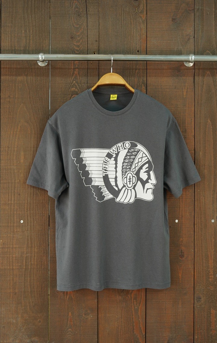 The Who Day on The Green 1974 Vintage Antrasit Oversize Kısa Kollu Tshirt