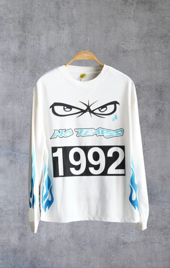 No Tears BMX Street Uzun Kol Off White Forma