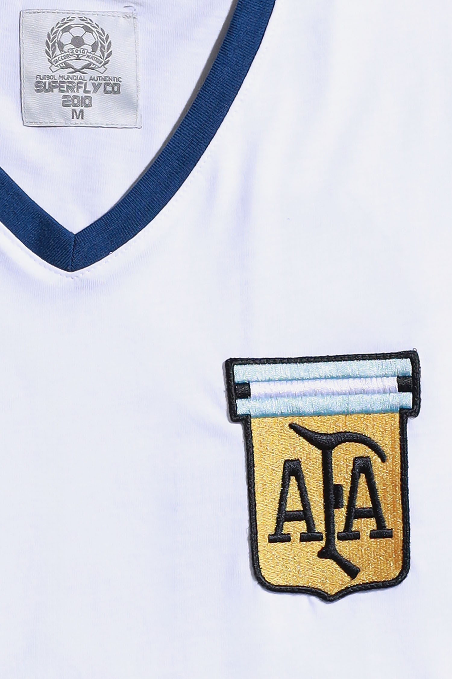 Retro Diege Maradona Off White Regular Fit Arjantin Futbol Forması 1982-1986