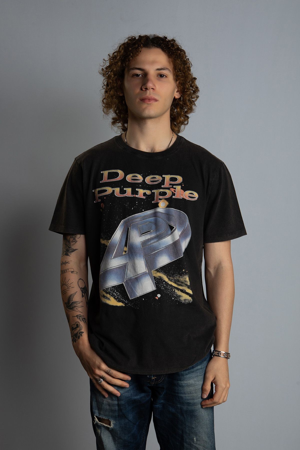 ''Deep Purple'' Regular Fit T-shirt