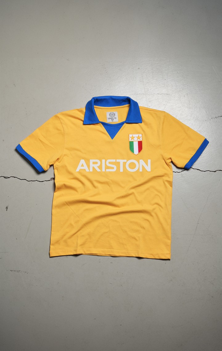 Juventus FC 1984/85 Sarı Futbol Forması